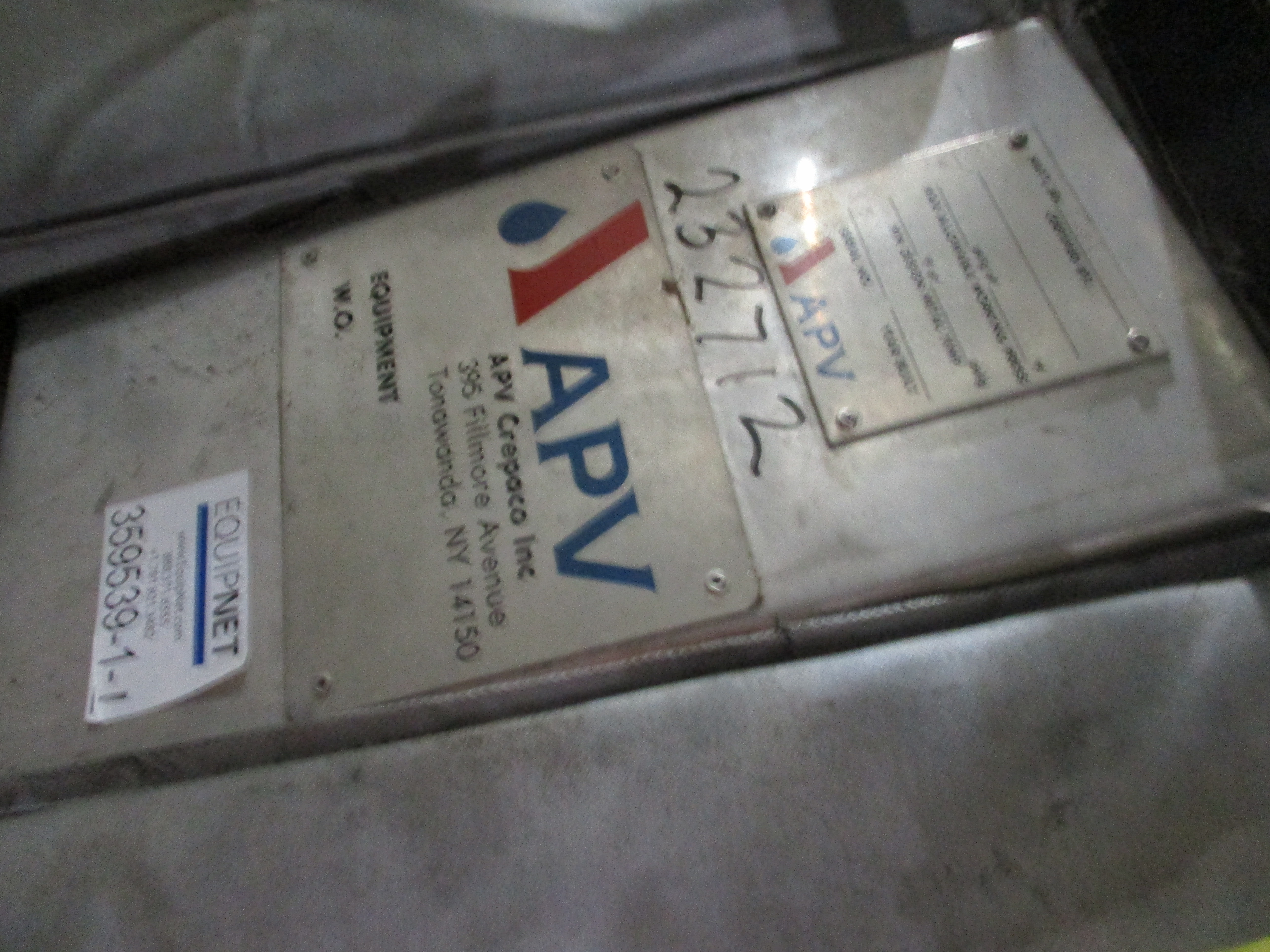 Stainless Steel 316 Plate and Frame Heat Exchanger - IPP# 232712