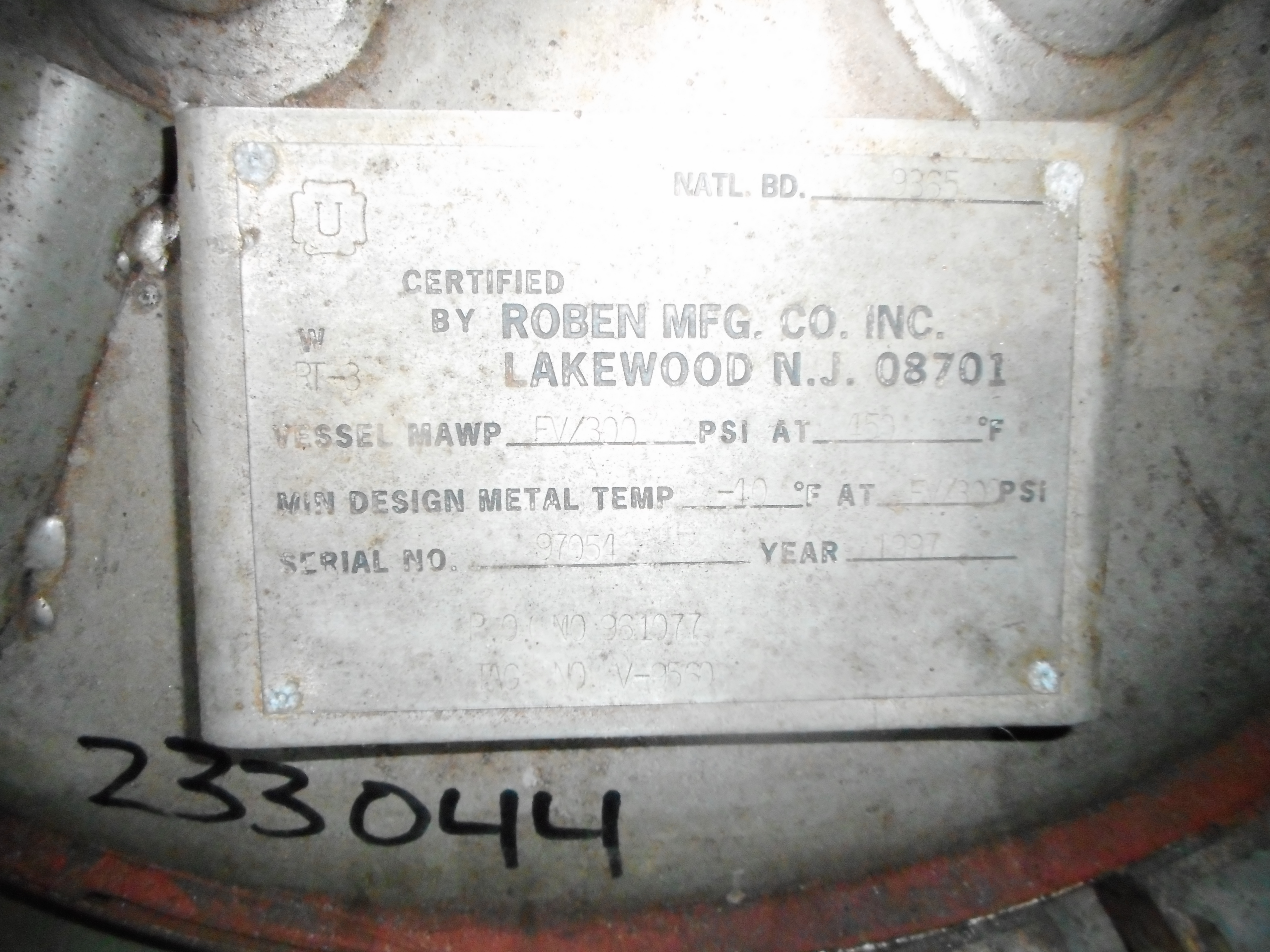 Stainless Steel 316 Tank - IPP# 233044