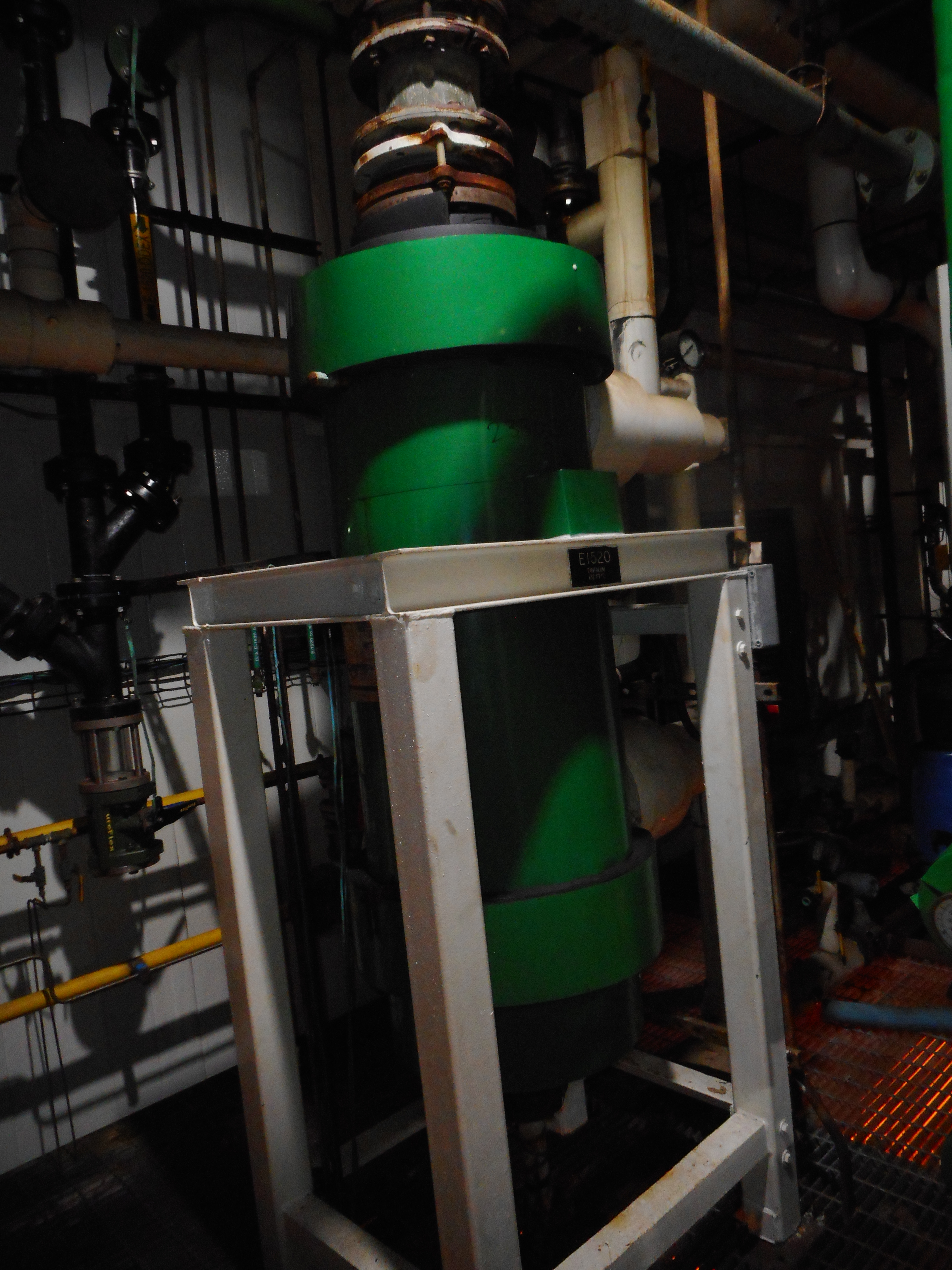 Tantalum Clad Cosmos Minerals BEM-18-1-48 Shell and Tube Heat Exchanger - IPP# 233020