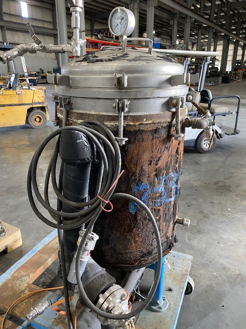 Stainless Steel 316 Sparkler 18 D 12 Pressure Leaf Filter - IPP# 233032