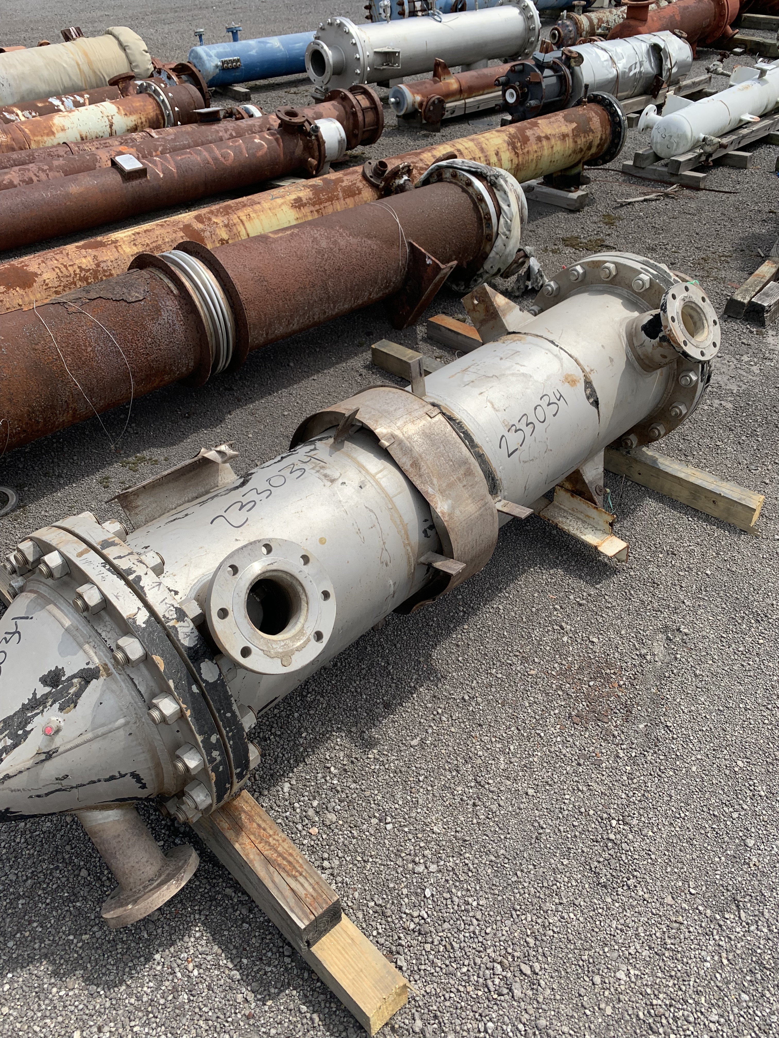 Tantalum Clad Astro Cosmos Metallurgical BEM-18-1-72 Shell and Tube Heat Exchanger - IPP# 233034