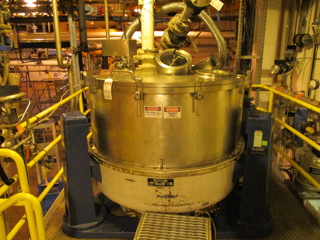 Stainless Steel 316 Ferrum DSZ-UR Auto Discharge-Bottom Centrifuge-Basket