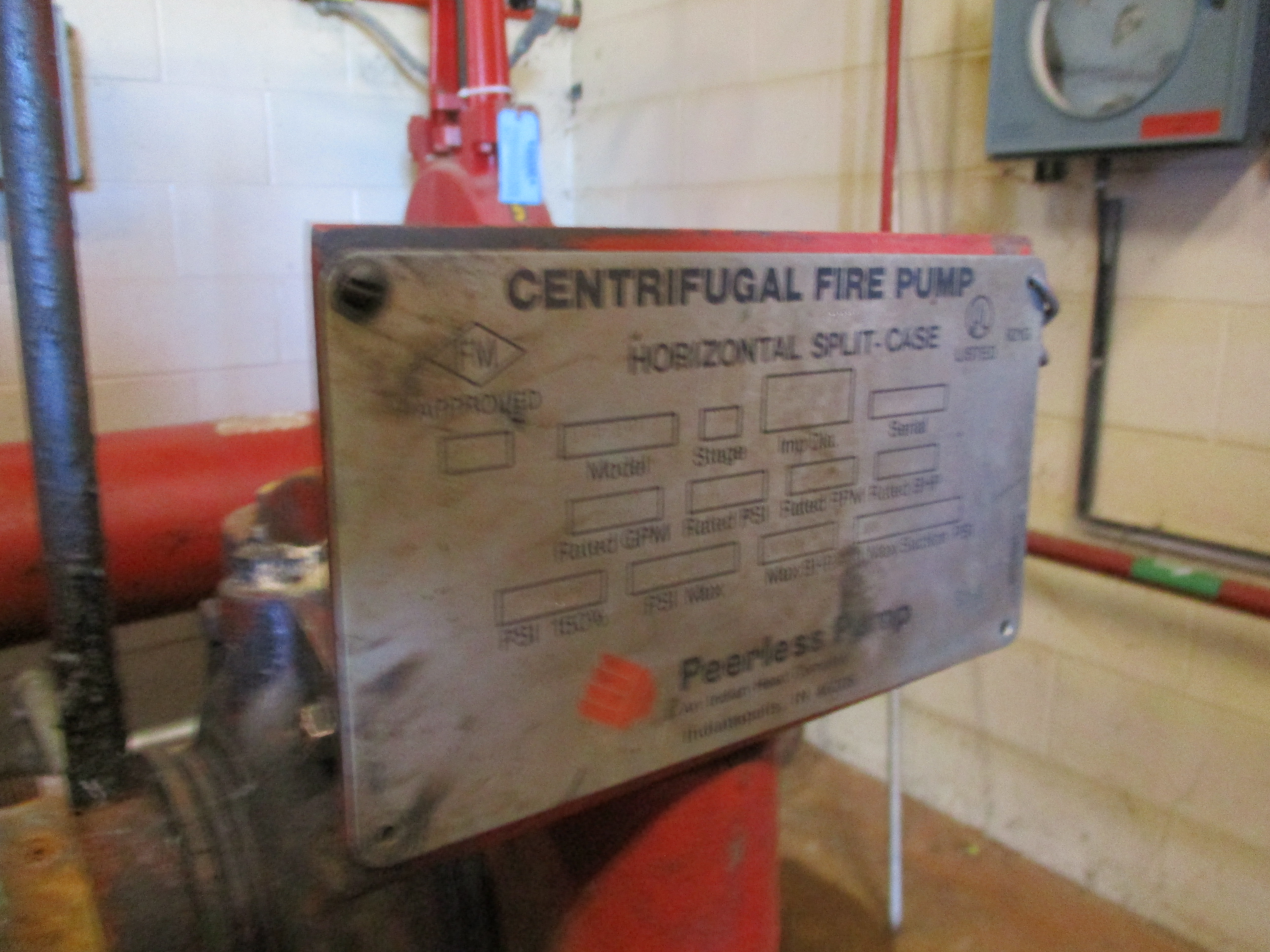 Carbon Steel Peerless 10AF-16B Centrifugal Pump - IPP# 233100