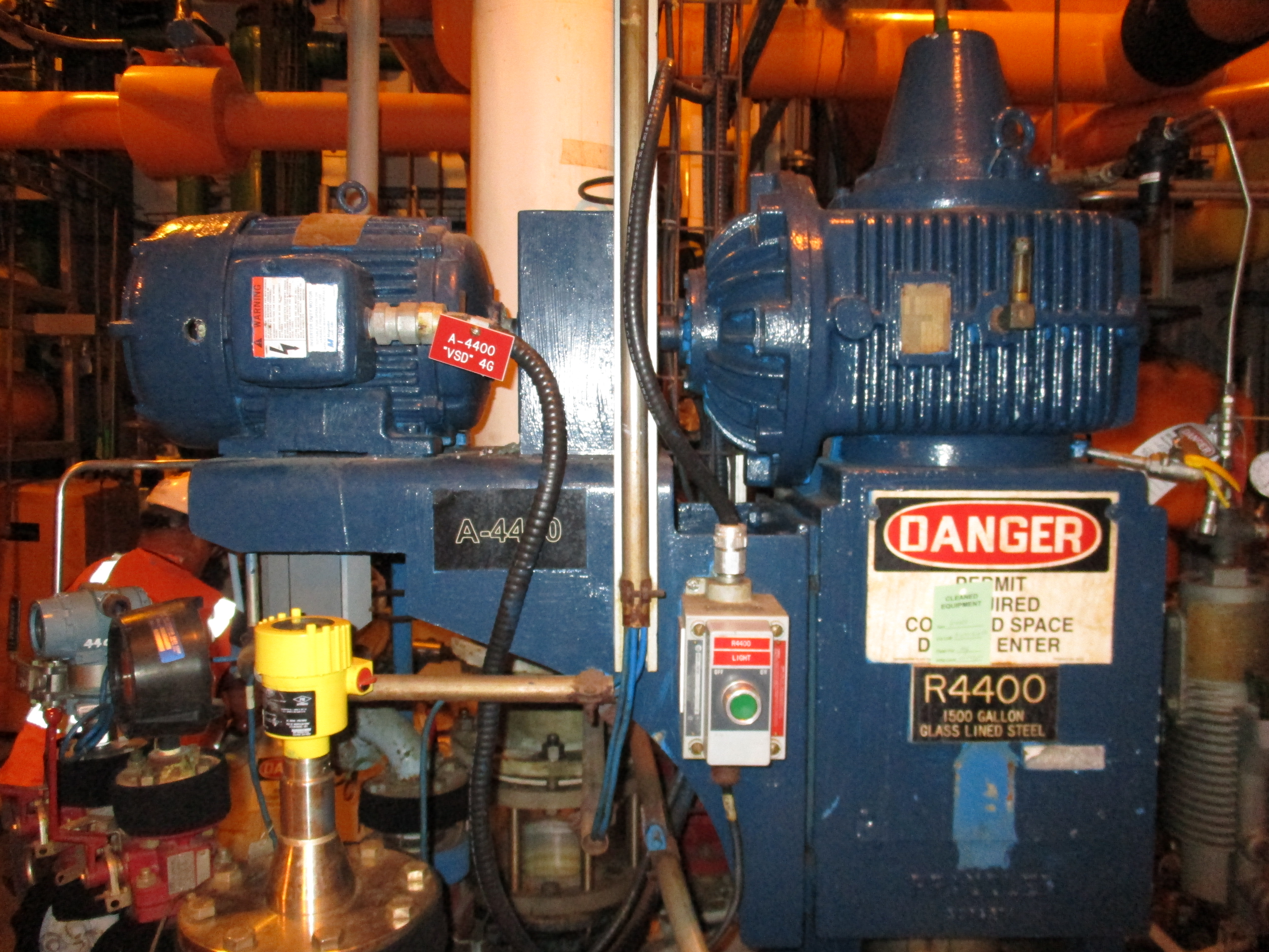 Glasslined Pfaudler KC Batch-Type Agitated Reactor - IPP# 233240