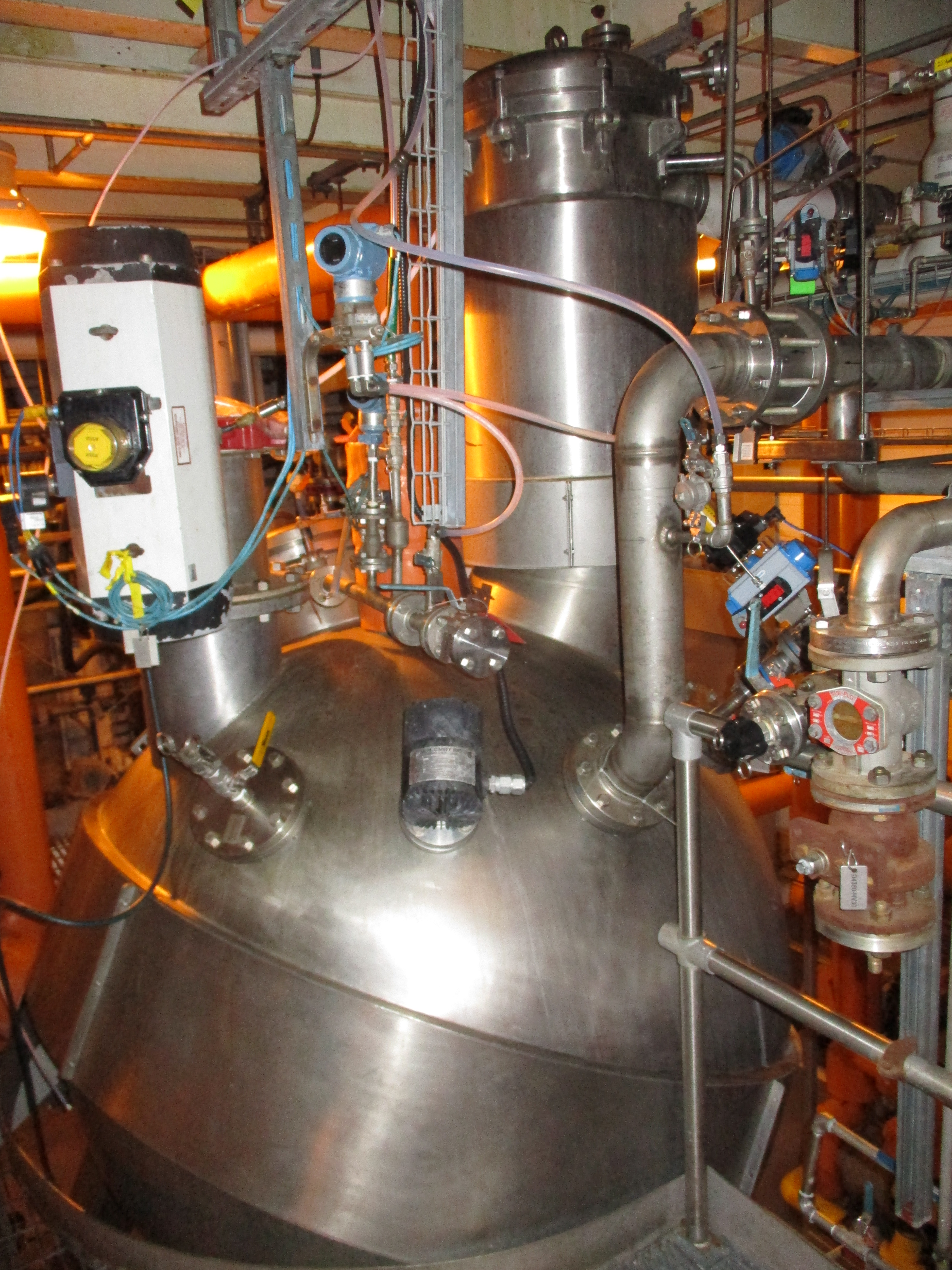  Stainless Steel 316L  Dryer-Spherical 2.8 m3 (98 ft3) For Sale - IPP# 233214