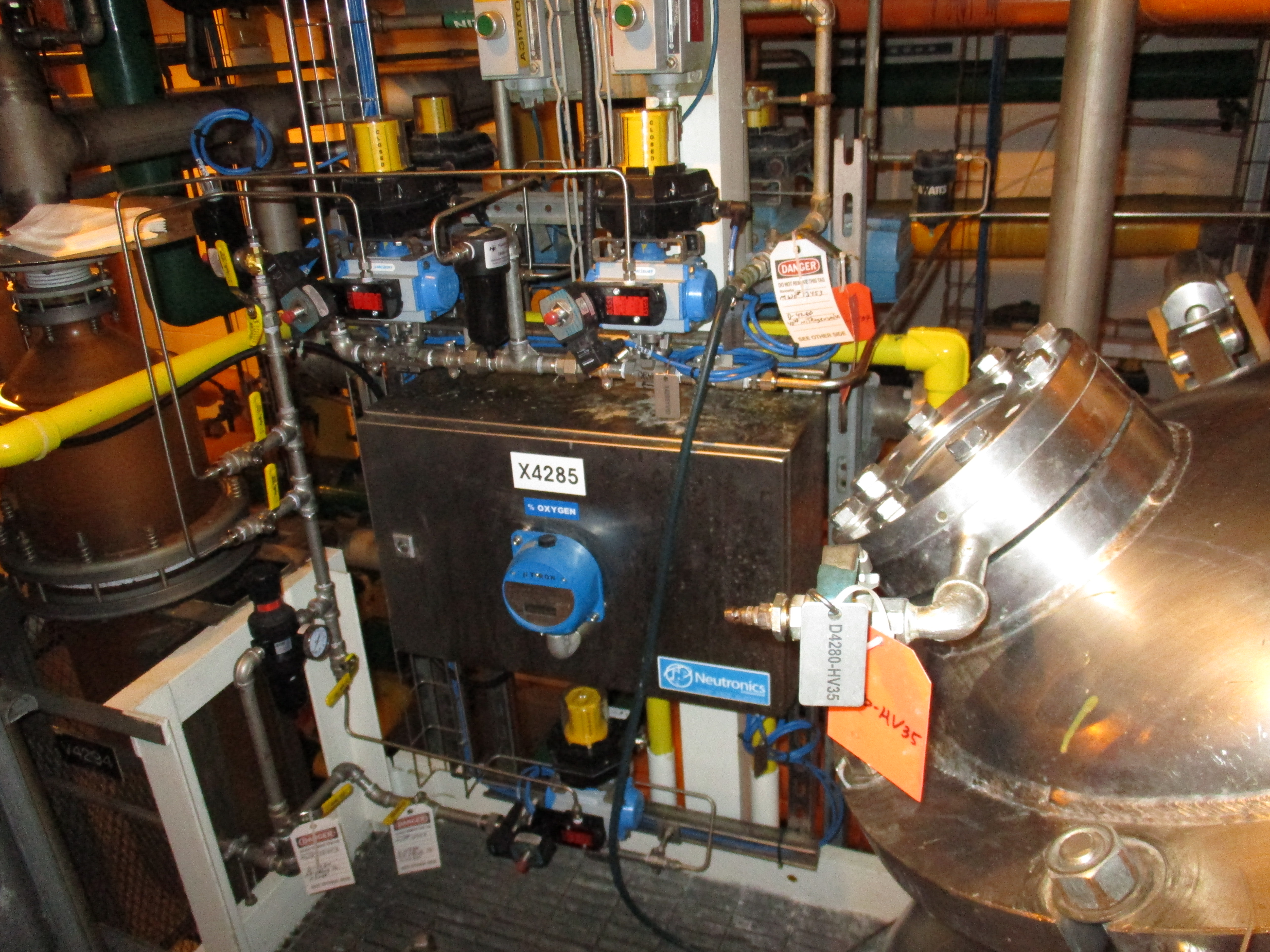  Stainless Steel 316L  Dryer-Spherical 2.8 m3 (98 ft3) For Sale - IPP# 233214