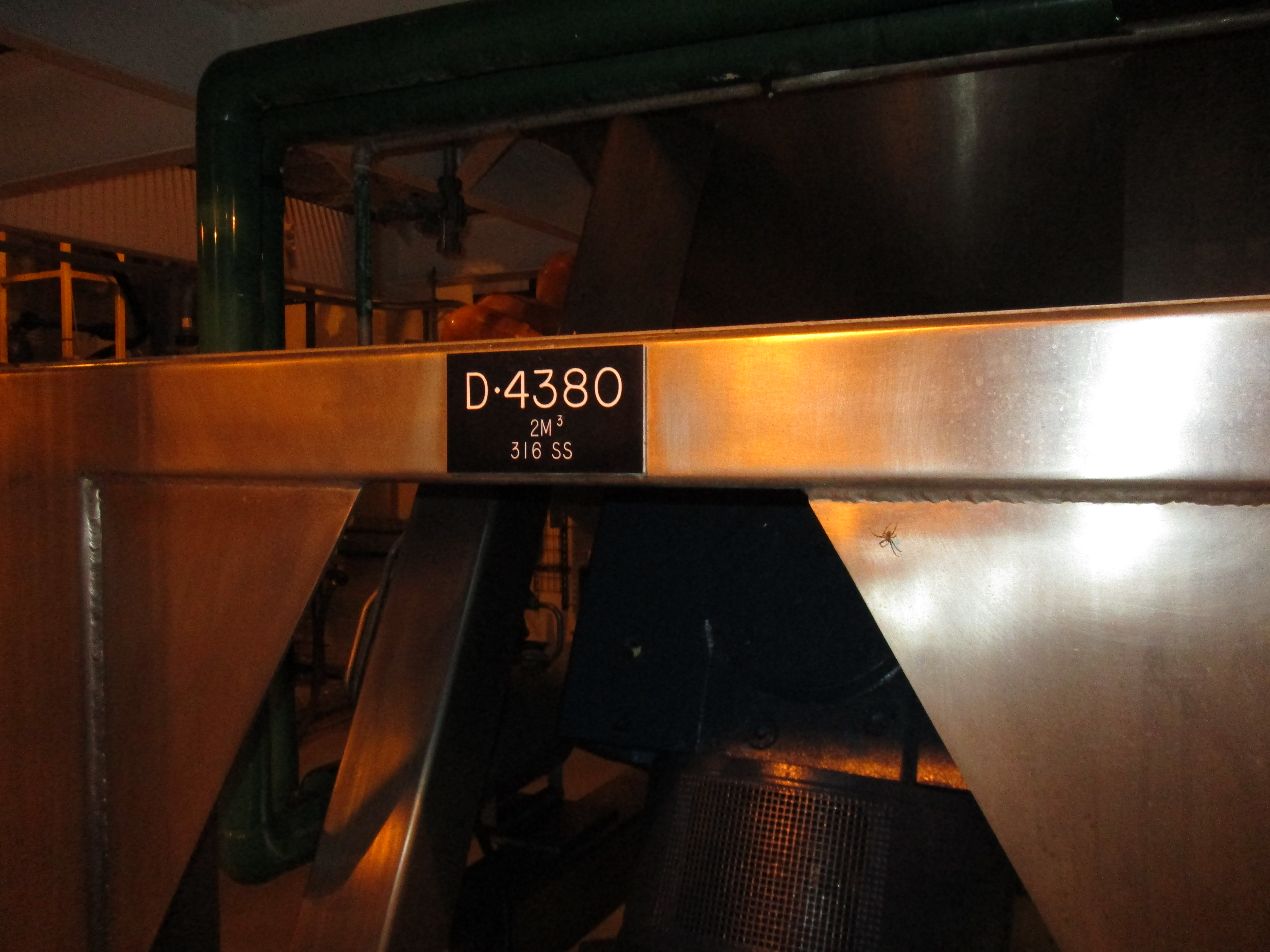  Stainless Steel 316L  Dryer-Spherical 2.4 m3 (83 ft3) For Sale - IPP# 233215