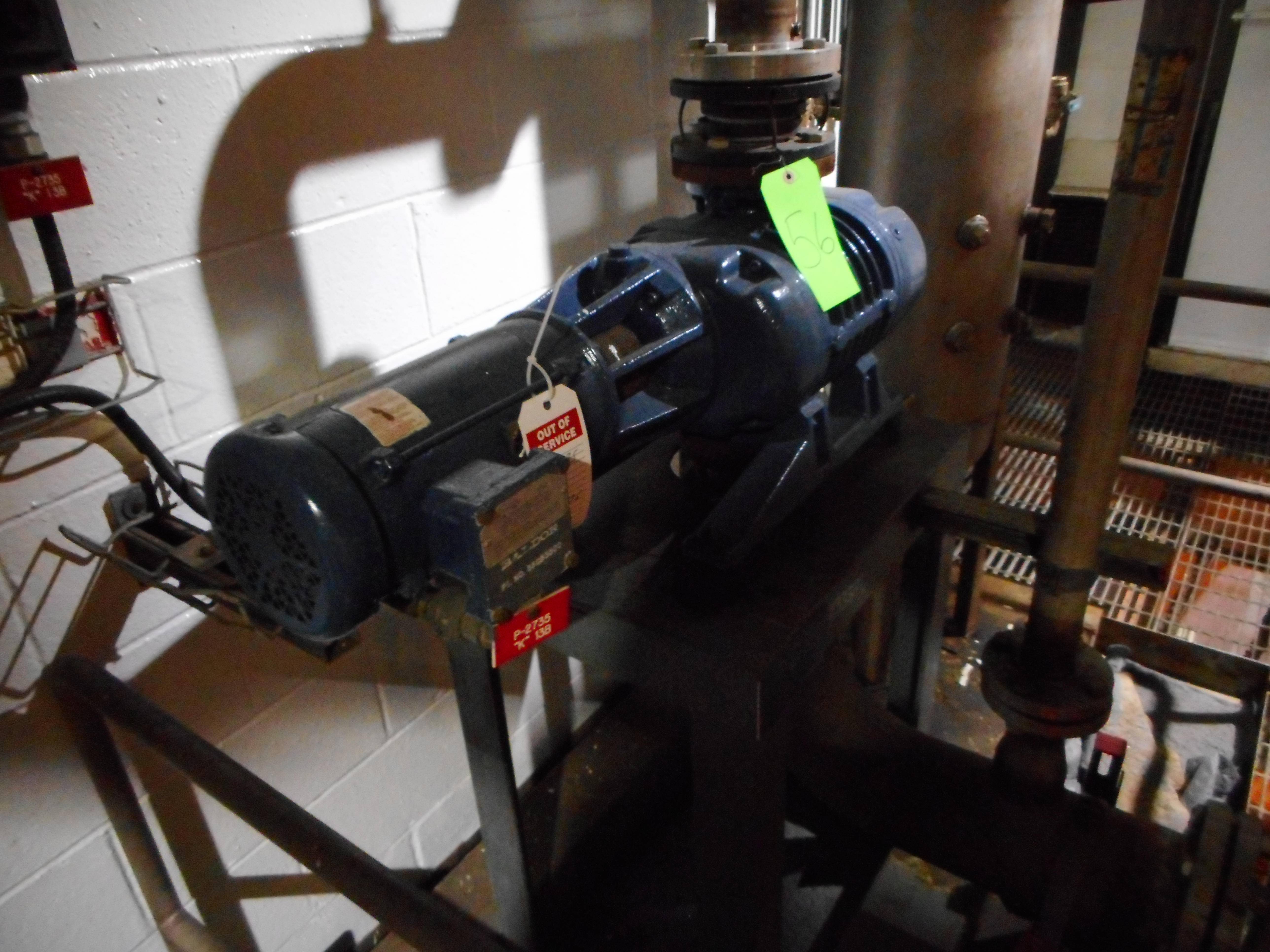 Carbon Steel Leybold-Heraeus Ruvac 500 Pump-Vacuum - IPP# 233301