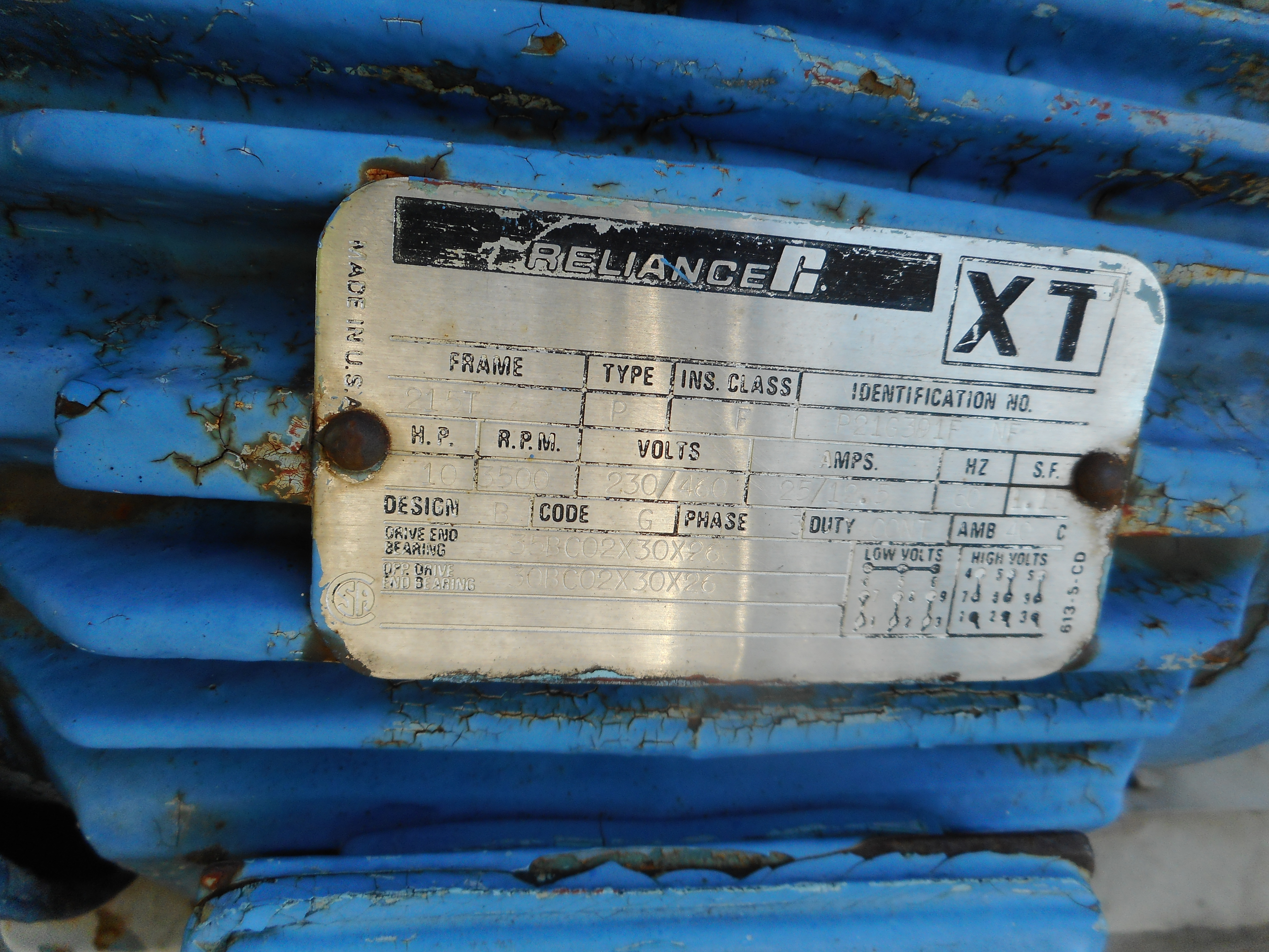 Stainless Steel 316 Goulds ITT Centrifugal Pump - IPP# 233441