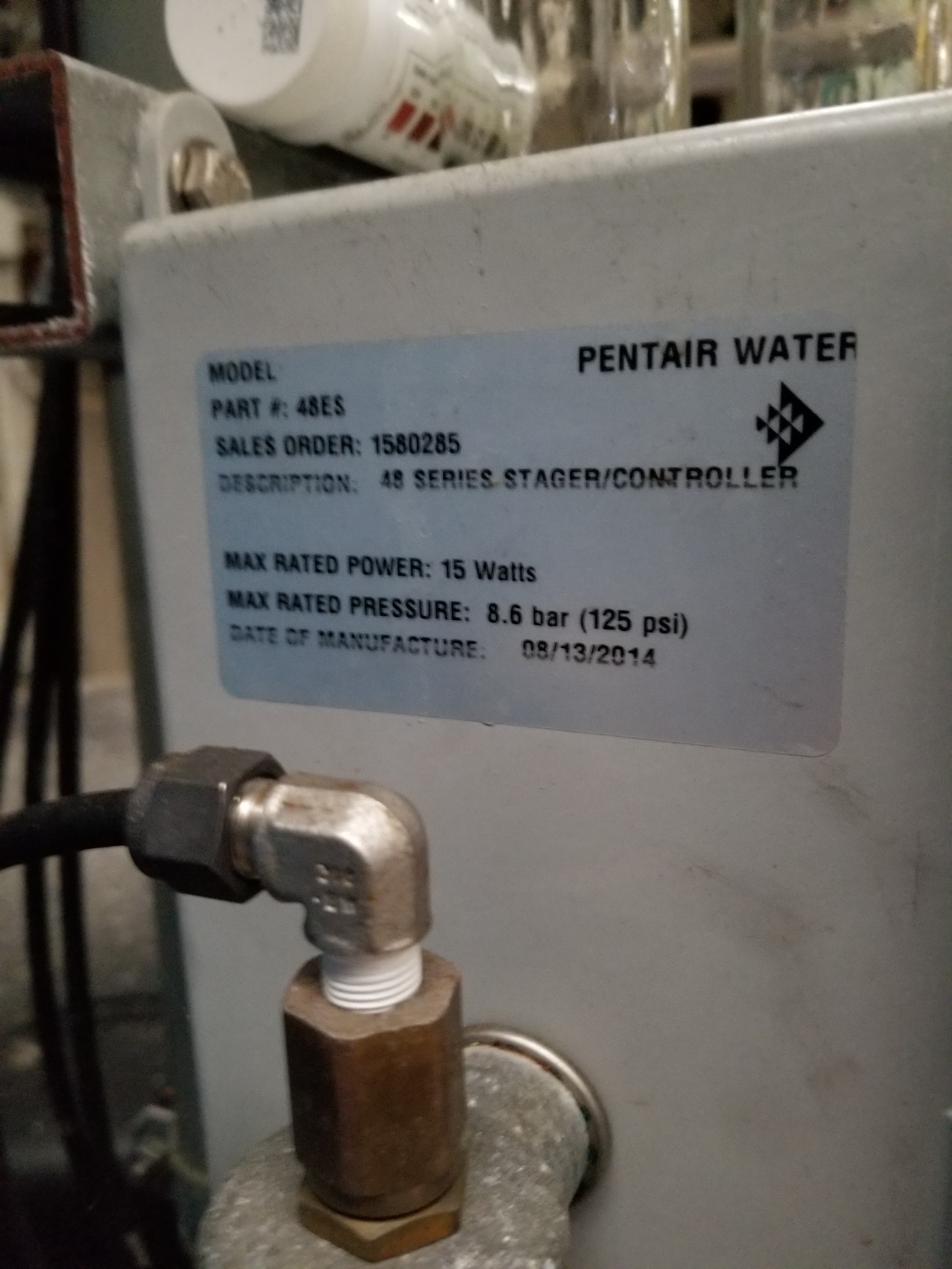 Carbon Steel Pentair 48ES Water Treatment - IPP# 233477