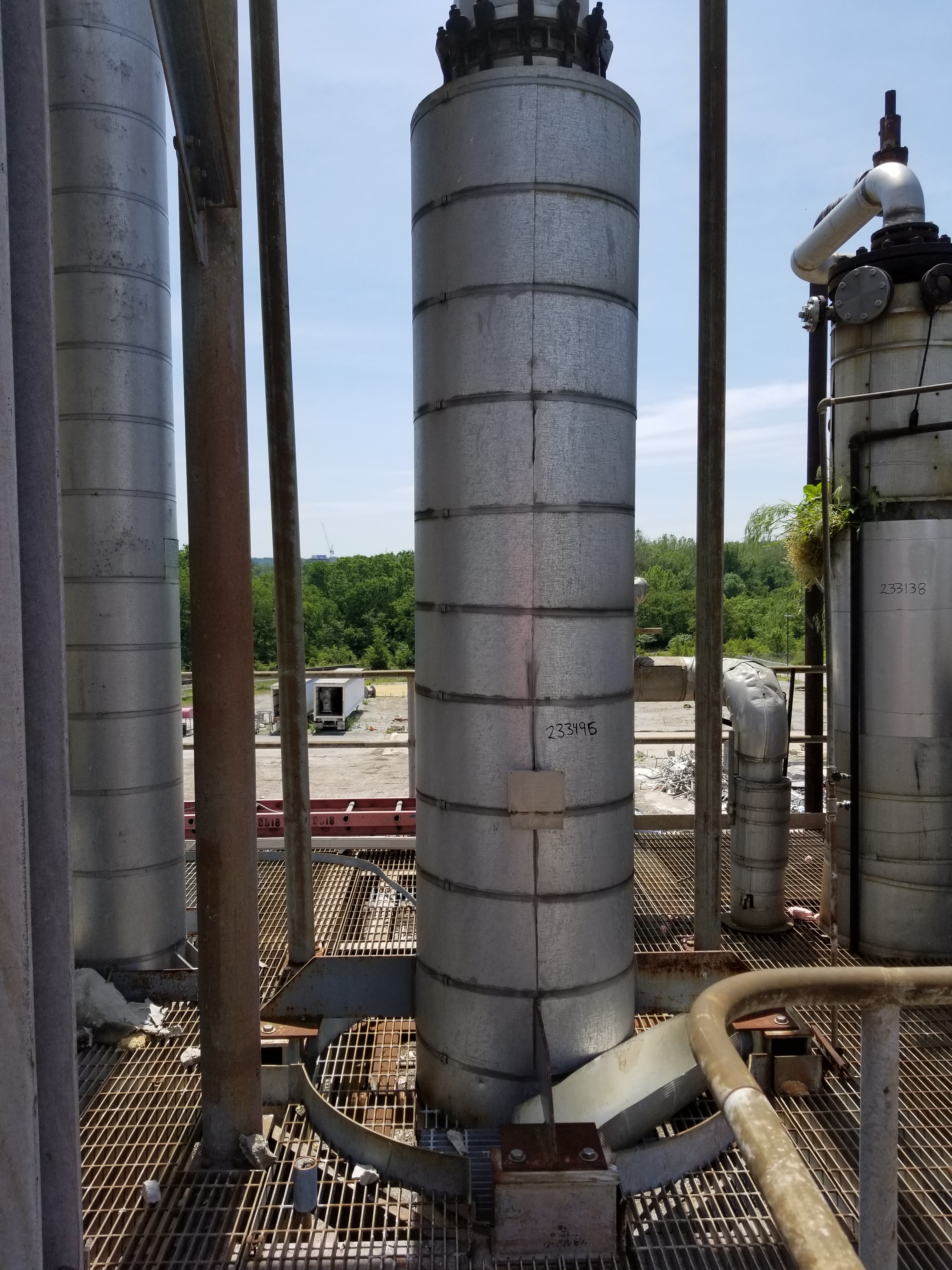 Stainless Steel 316L American Alloy Fabricators Packed Column - IPP# 233496