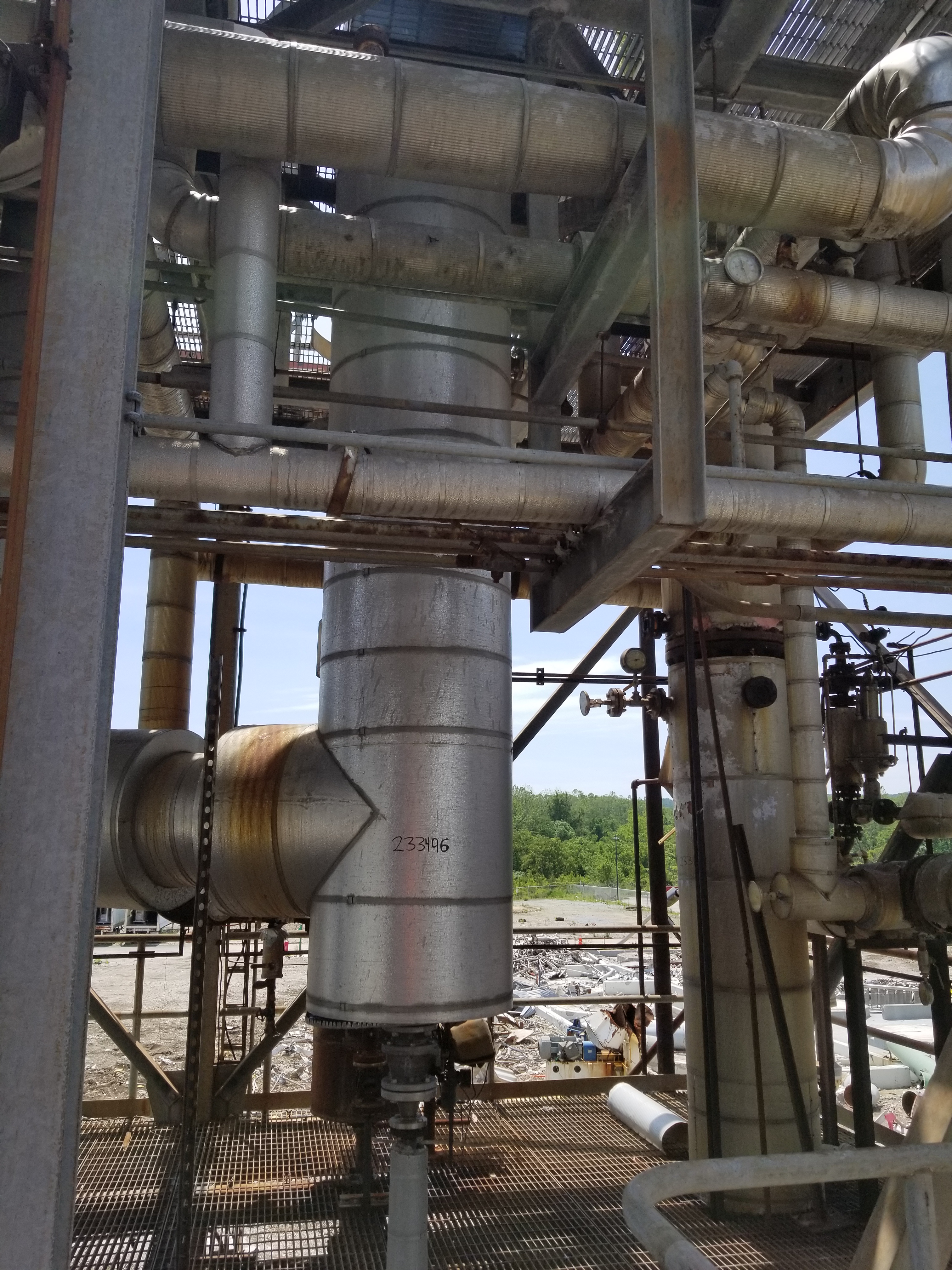 Stainless Steel 316L American Alloy Fabricators Packed Column - IPP# 233496