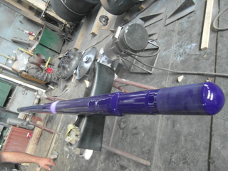 Glasslined Pfaudler Cryo-Lock Agitator Glass Lined Parts