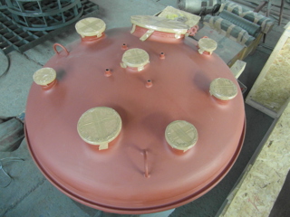 Glasslined Tank Cover Glass Lined Parts