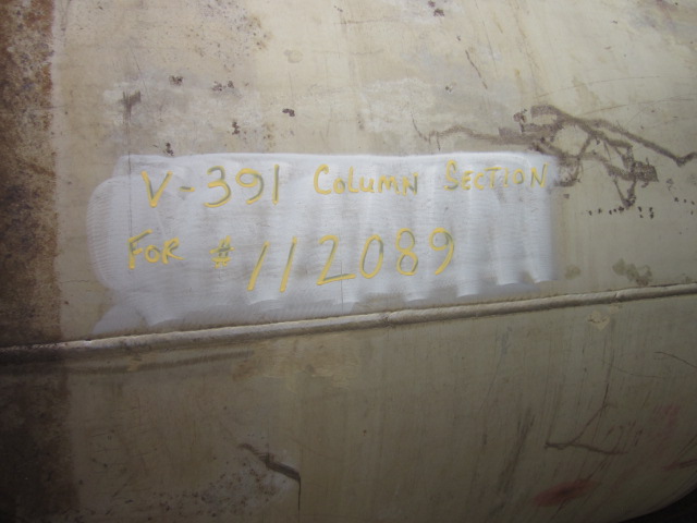  Wiped/Thin Film Evaporator 208.7 kg/h (460 lb/h) Stainless Steel 316 For Sale - IPP# 233690