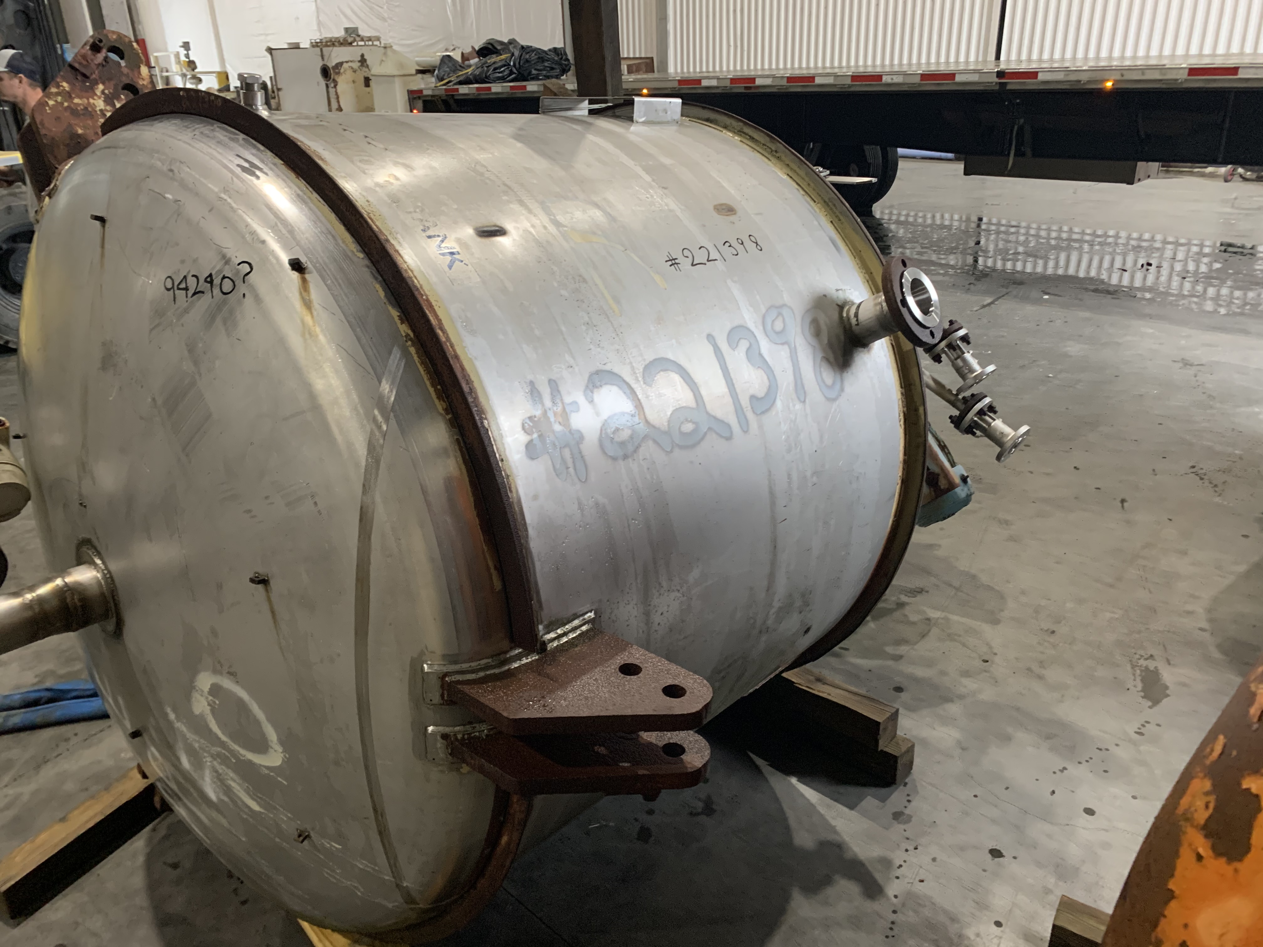 Stainless Steel 321 Paul Mueller Tank - IPP# 233855