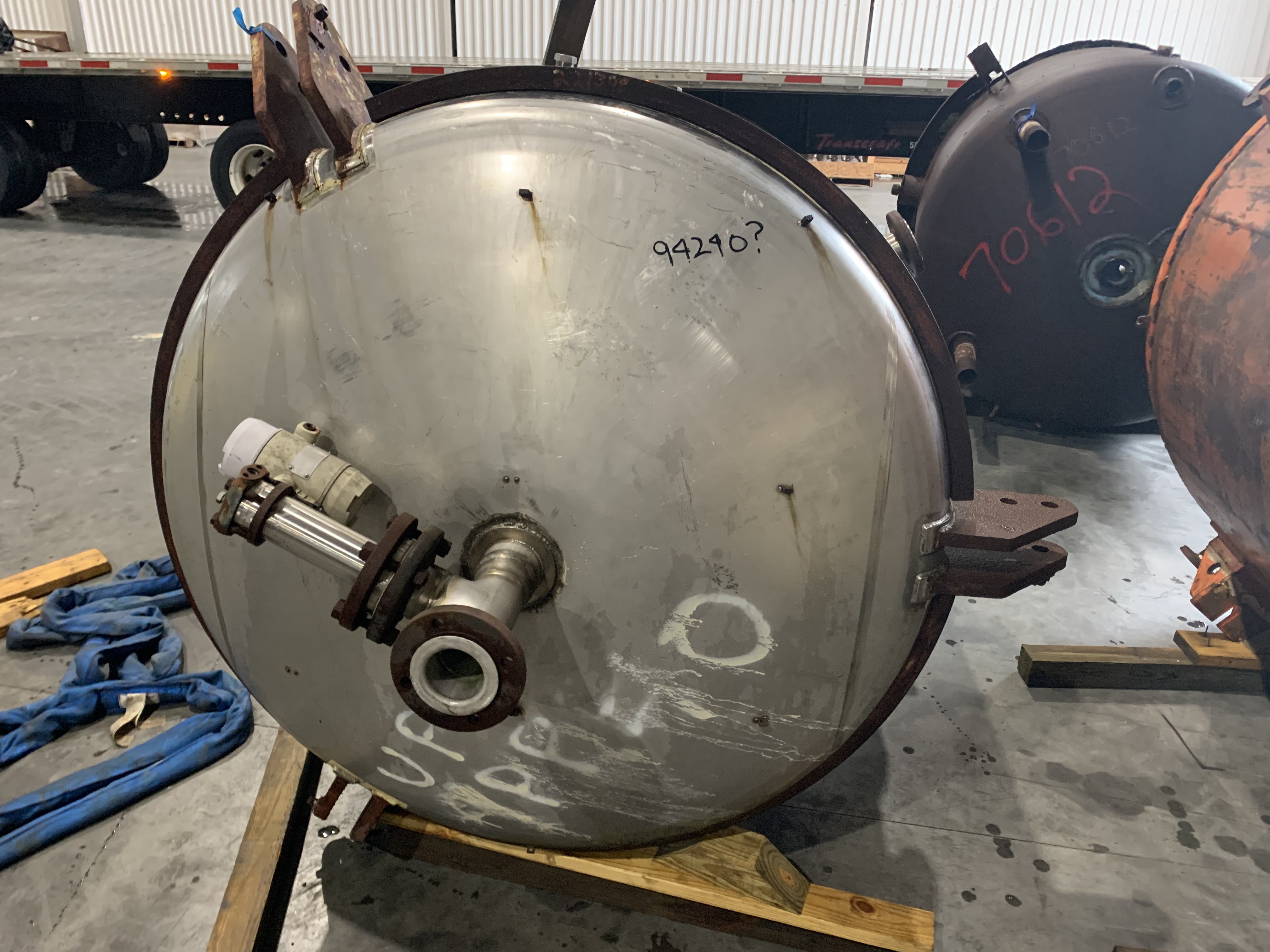 Stainless Steel 321 Paul Mueller Tank - IPP# 233855