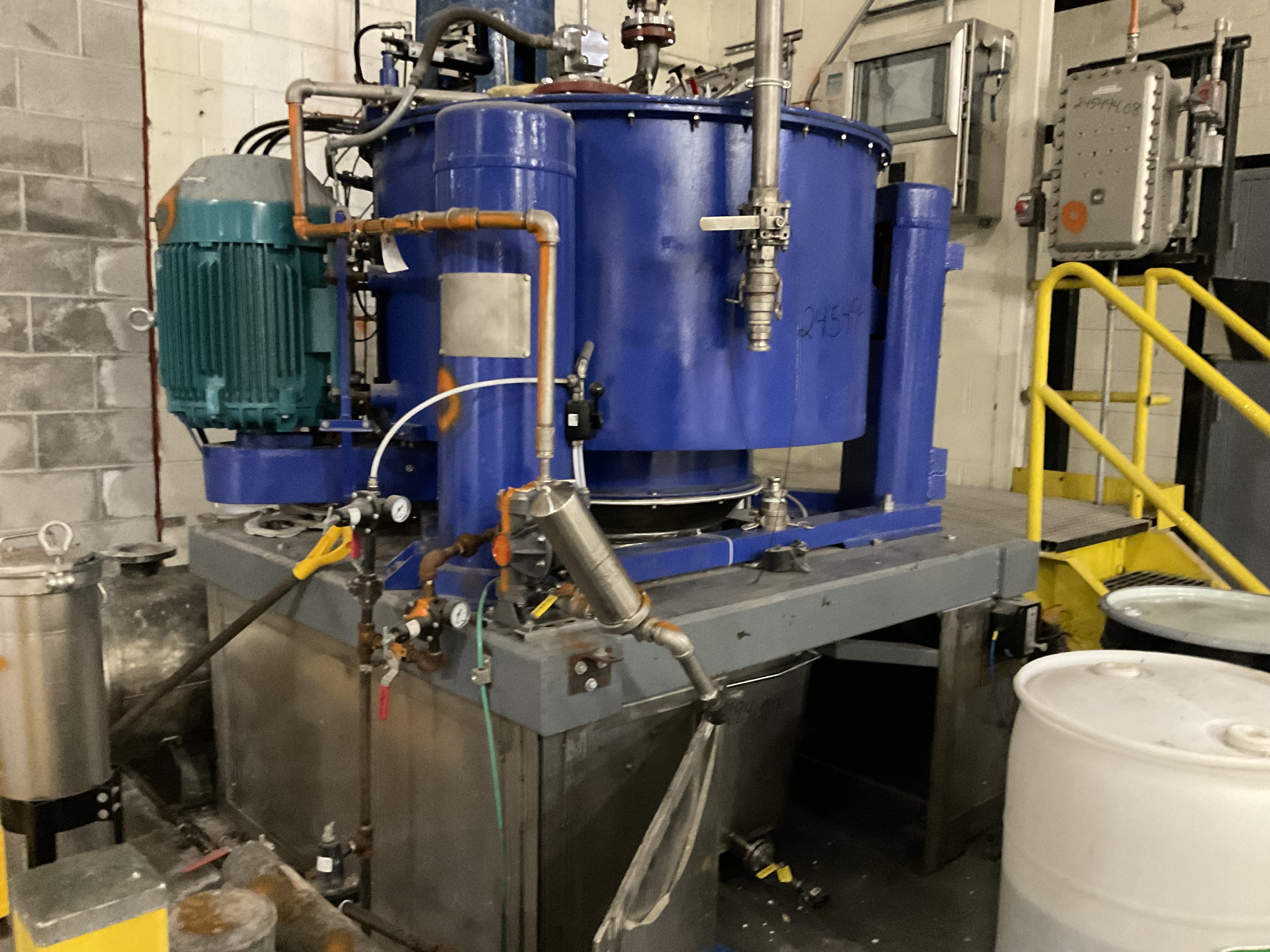 Stainless Steel 316 Auto Discharge-Bottom Centrifuge-Basket - IPP# 245494