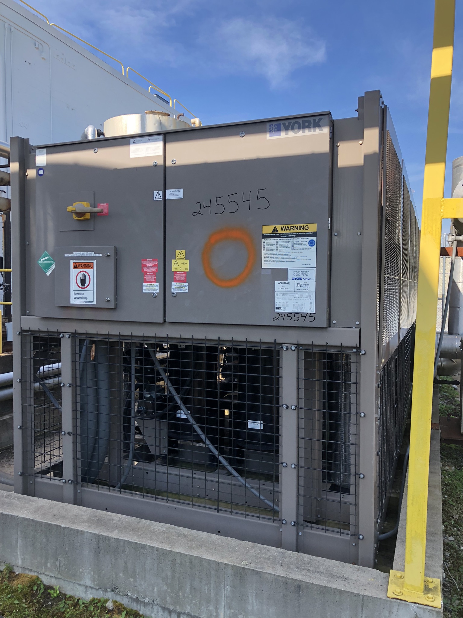 Carbon Steel Air Cooled Chiller - IPP# 245545