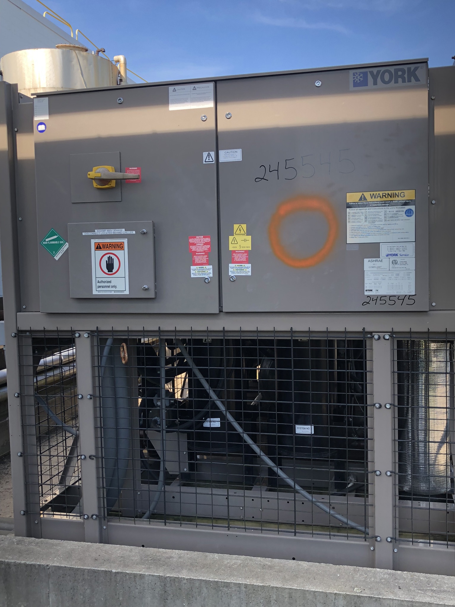 Carbon Steel Air Cooled Chiller - IPP# 245545