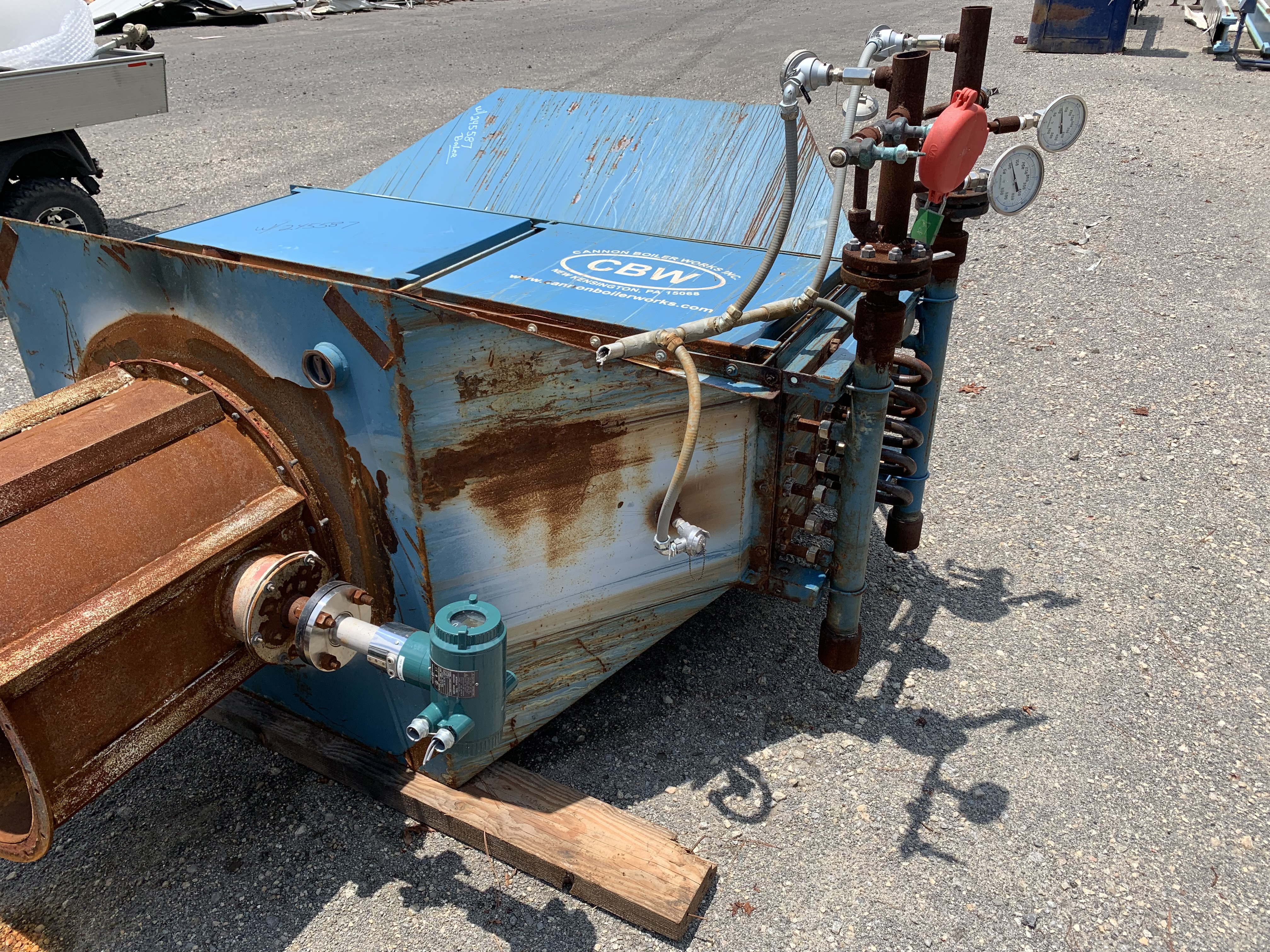 Carbon Steel Steam Boiler - IPP# 245587