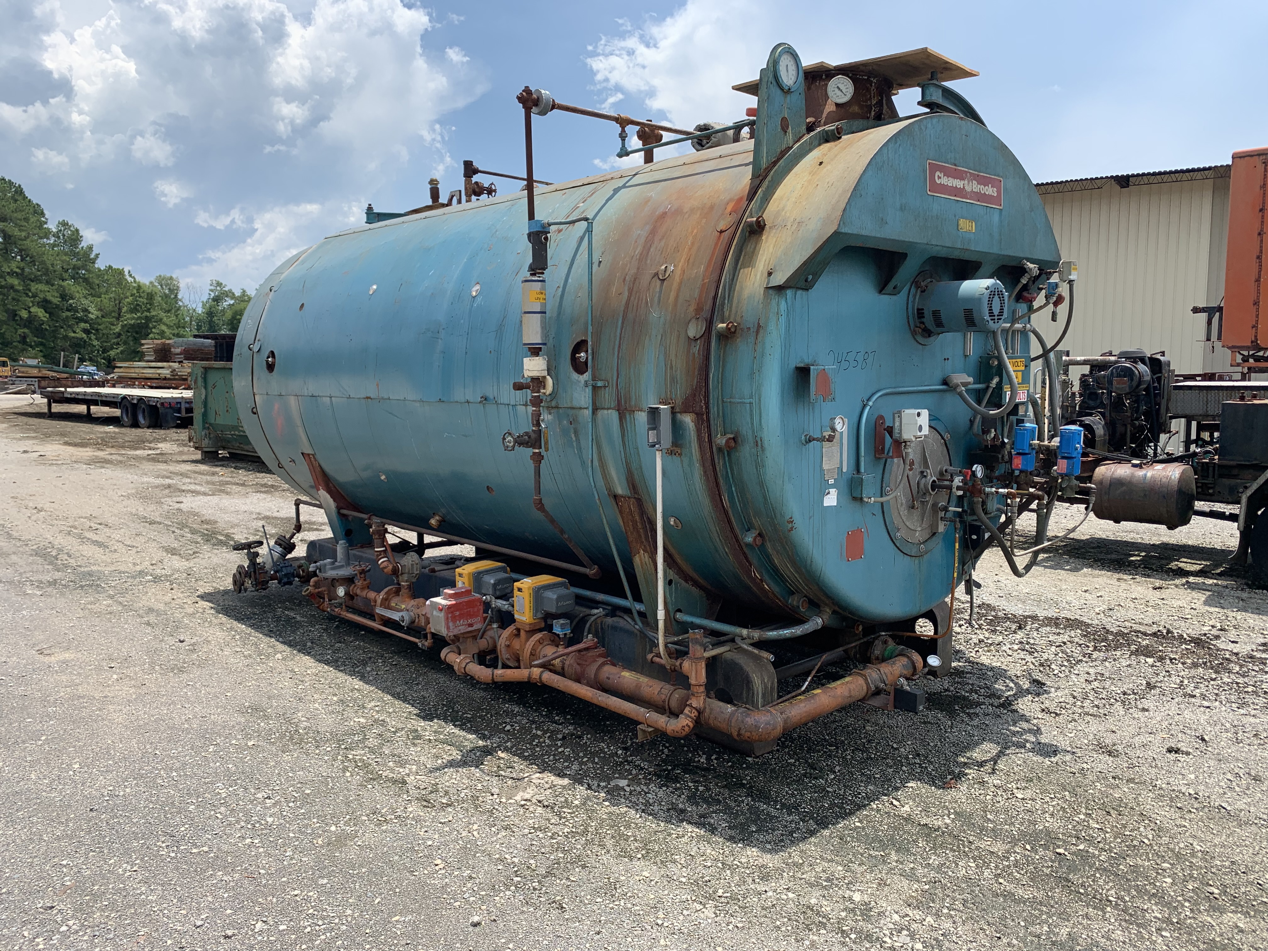 Carbon Steel Steam Boiler - IPP# 245587