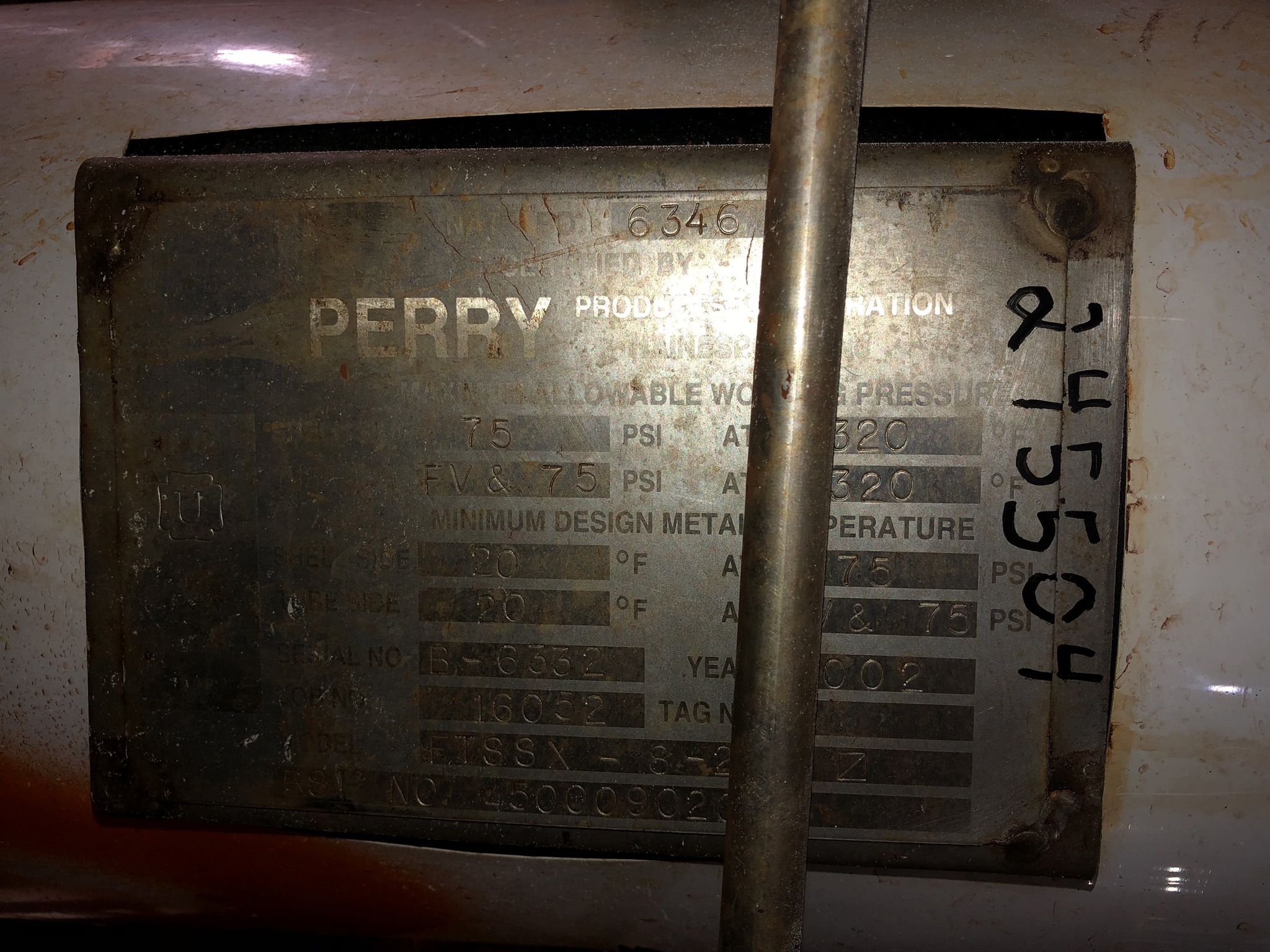 Stainless Steel 304 Shell and Tube Heat Exchanger - IPP# 245504