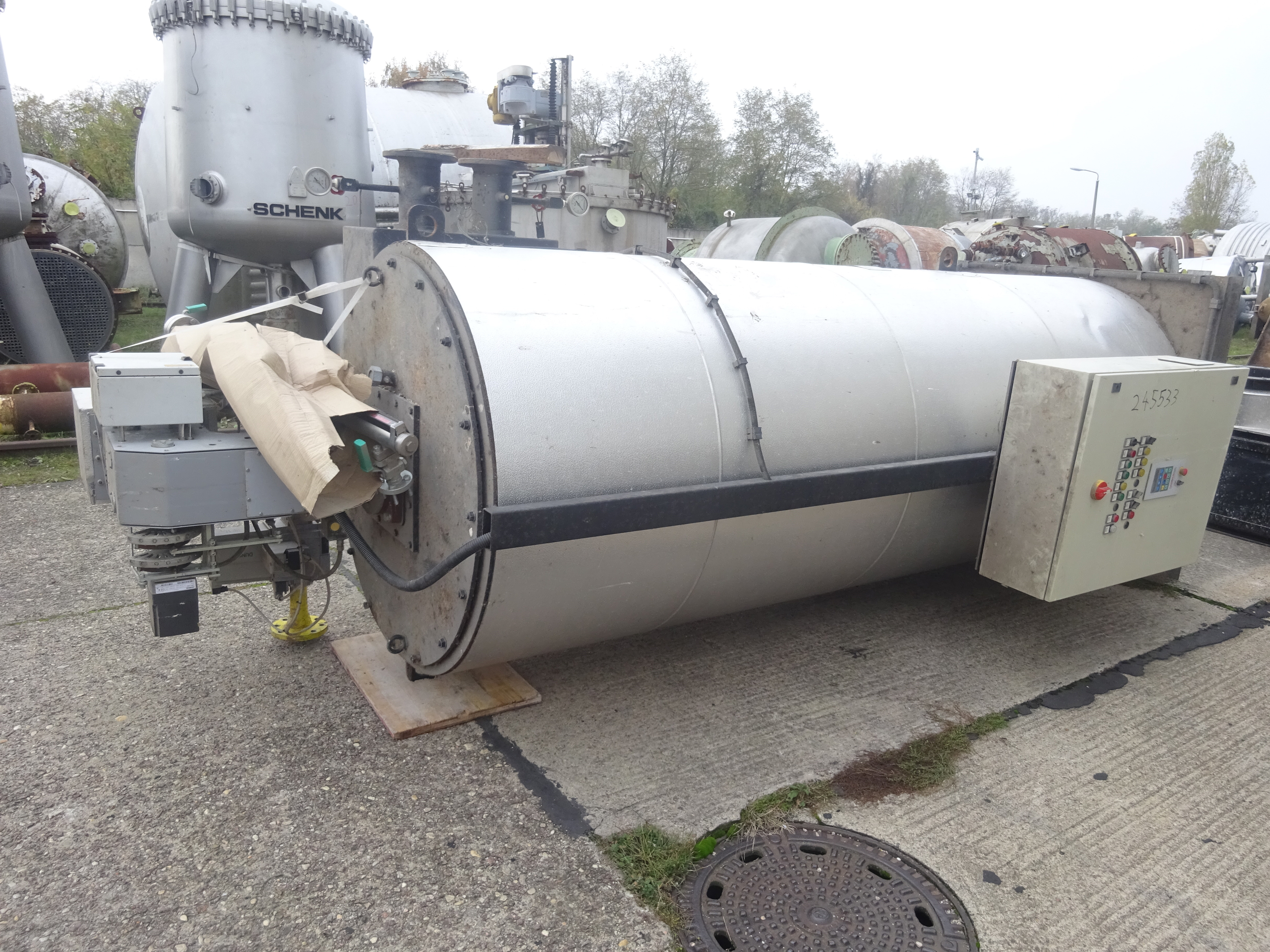 UNUSED Carbon Steel Euroboilers TH/AR-V1500 Hot Oil Boiler - IPP# 245533