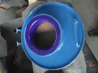 Glasslined DeDietrich Manway Cover Glass Lined Parts