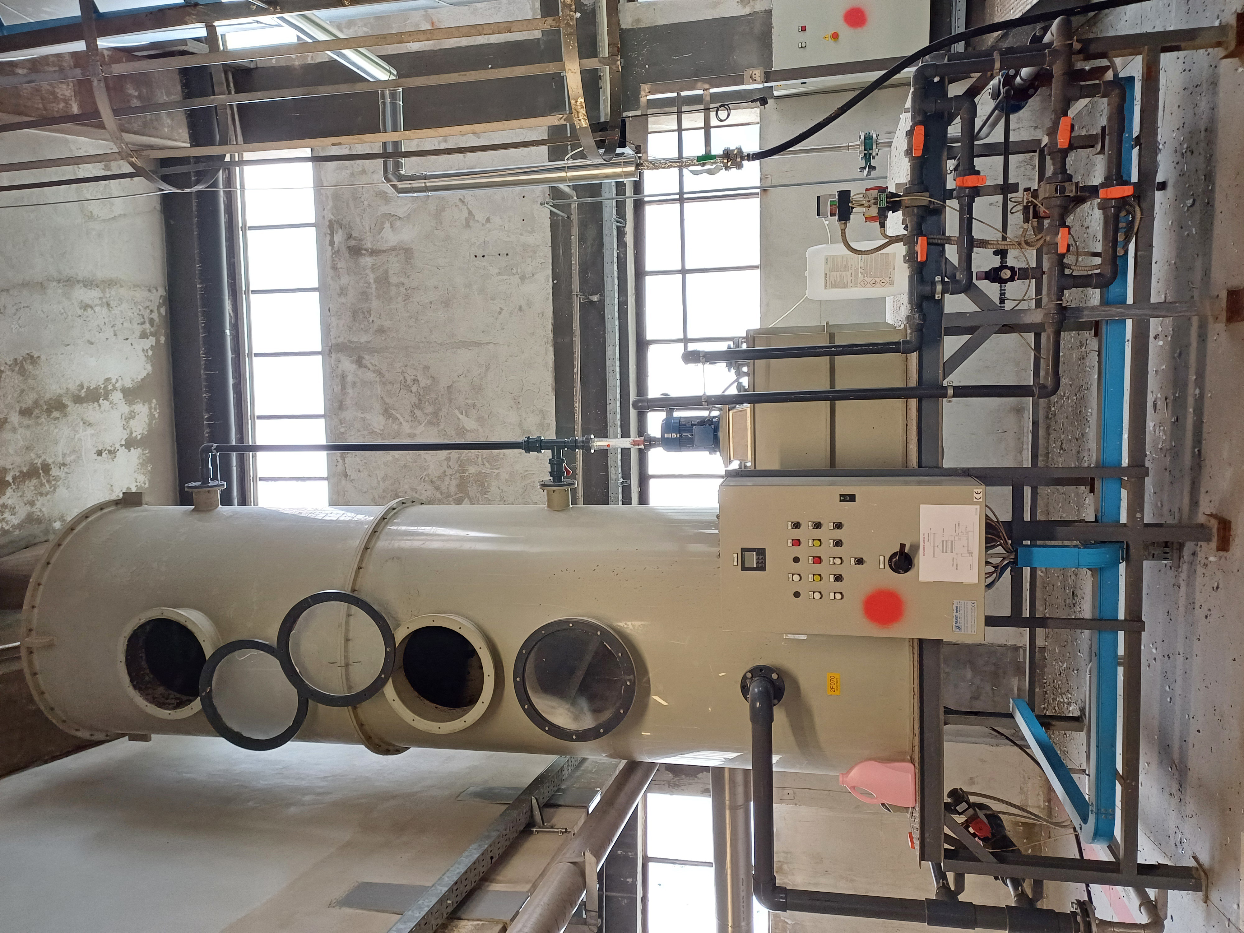   Scrubber 4,500 m3/h (2,650 CFM) Plastic For Sale - IPP# 245840