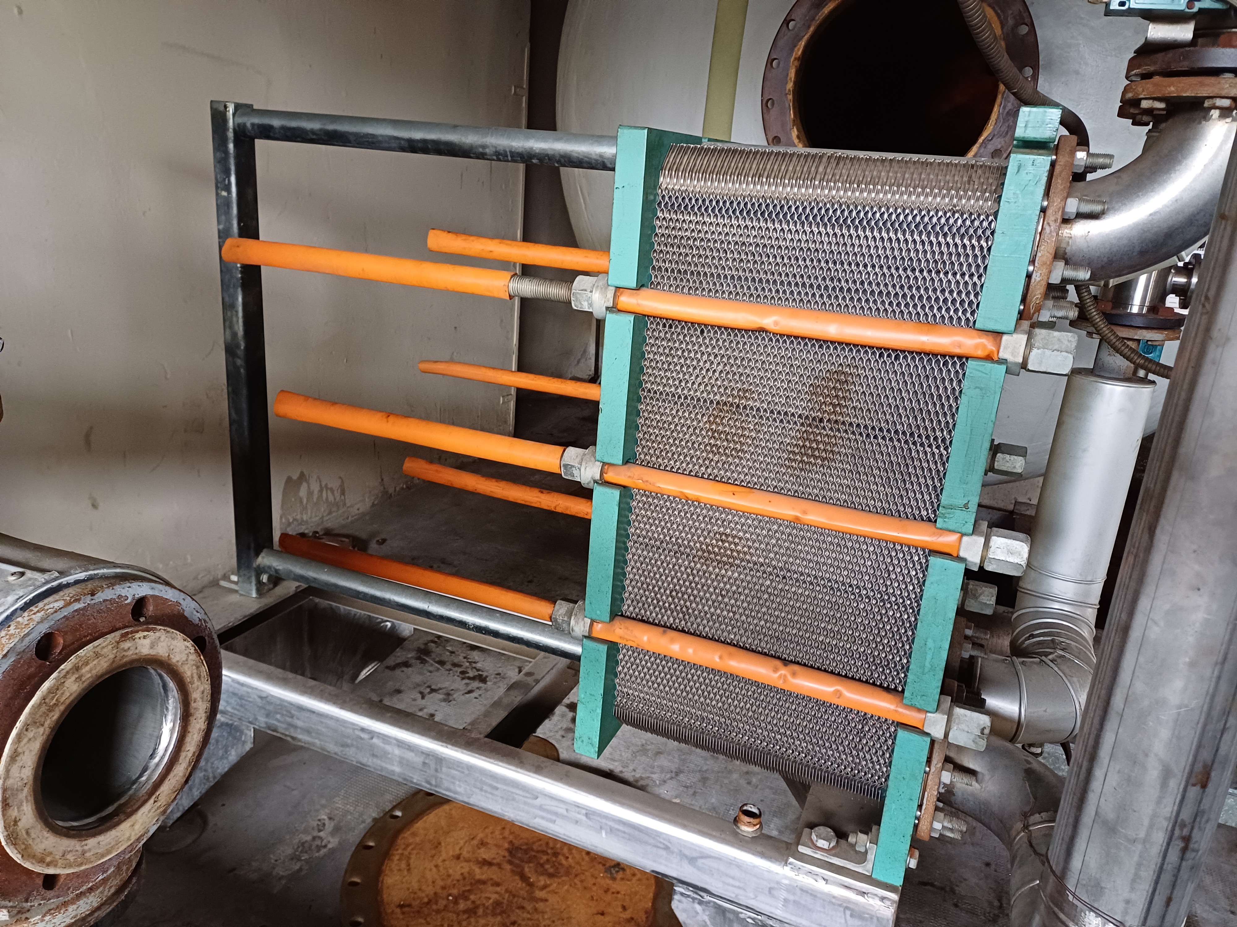  Plate and Frame Heat Exchanger 21.1 m² (227.1 ft²) Stainless Steel 316 For Sale - IPP# 245824