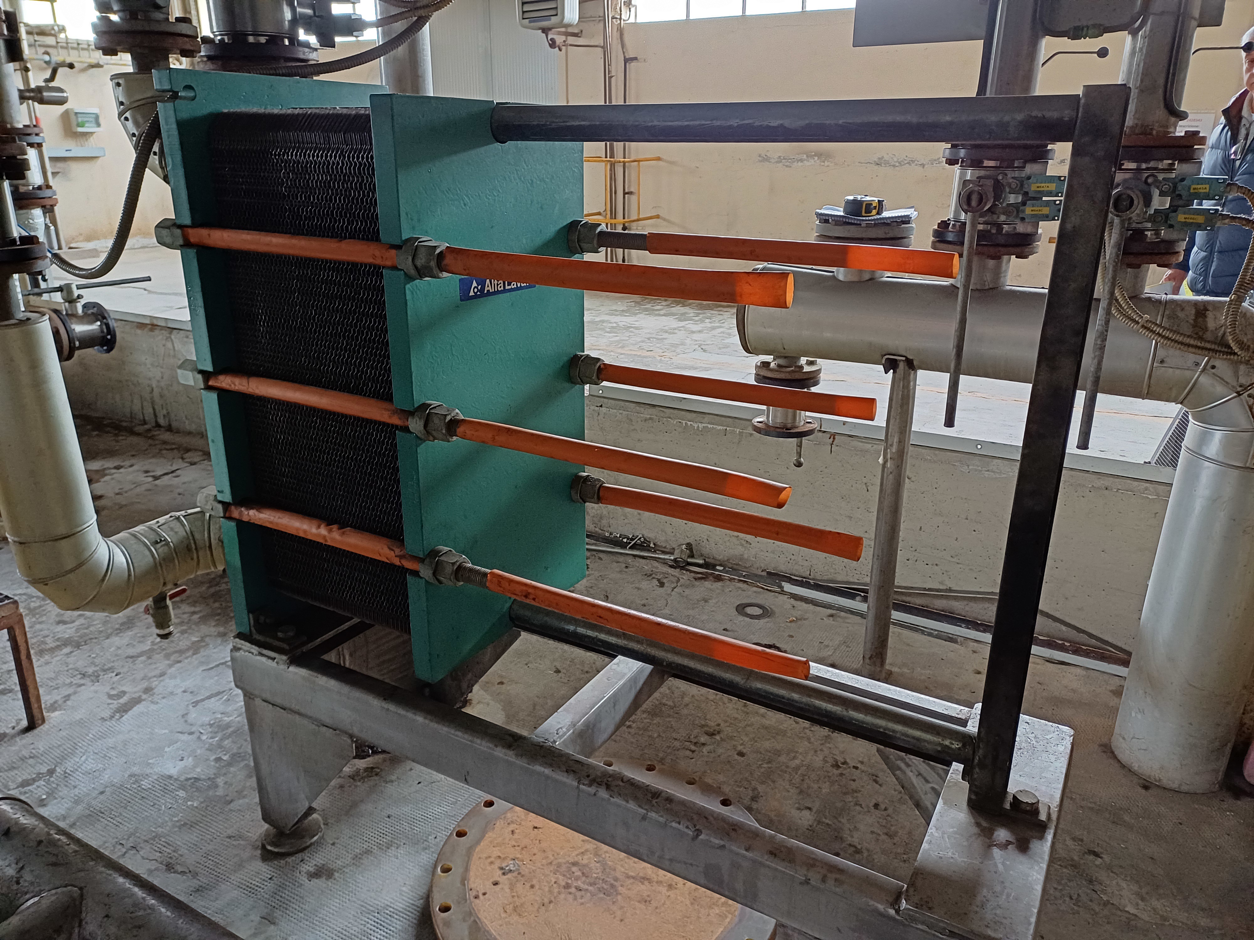  Plate and Frame Heat Exchanger 21.1 m² (227.1 ft²) Stainless Steel 316 For Sale - IPP# 245824