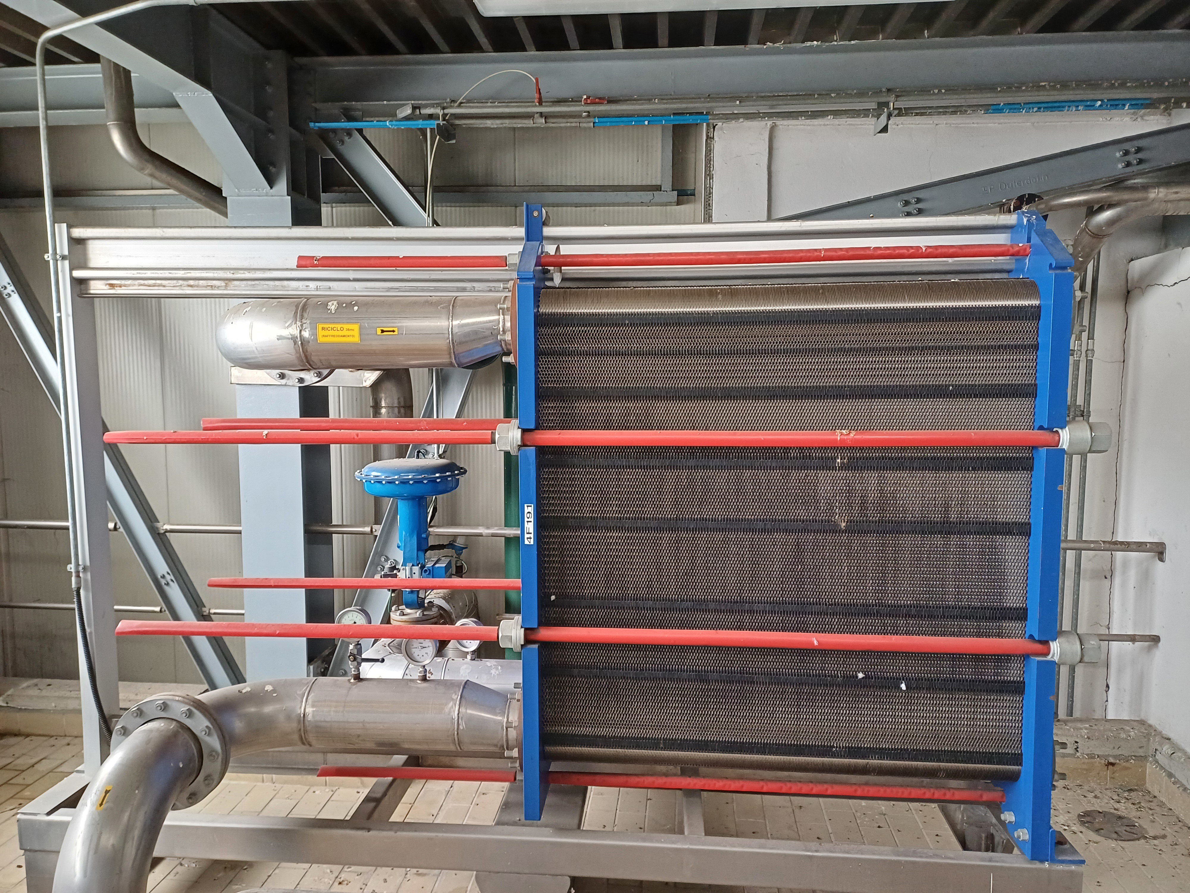  Plate and Frame Heat Exchanger 202.7 m² (2,200 ft²) Stainless Steel 304 For Sale - IPP# 245828