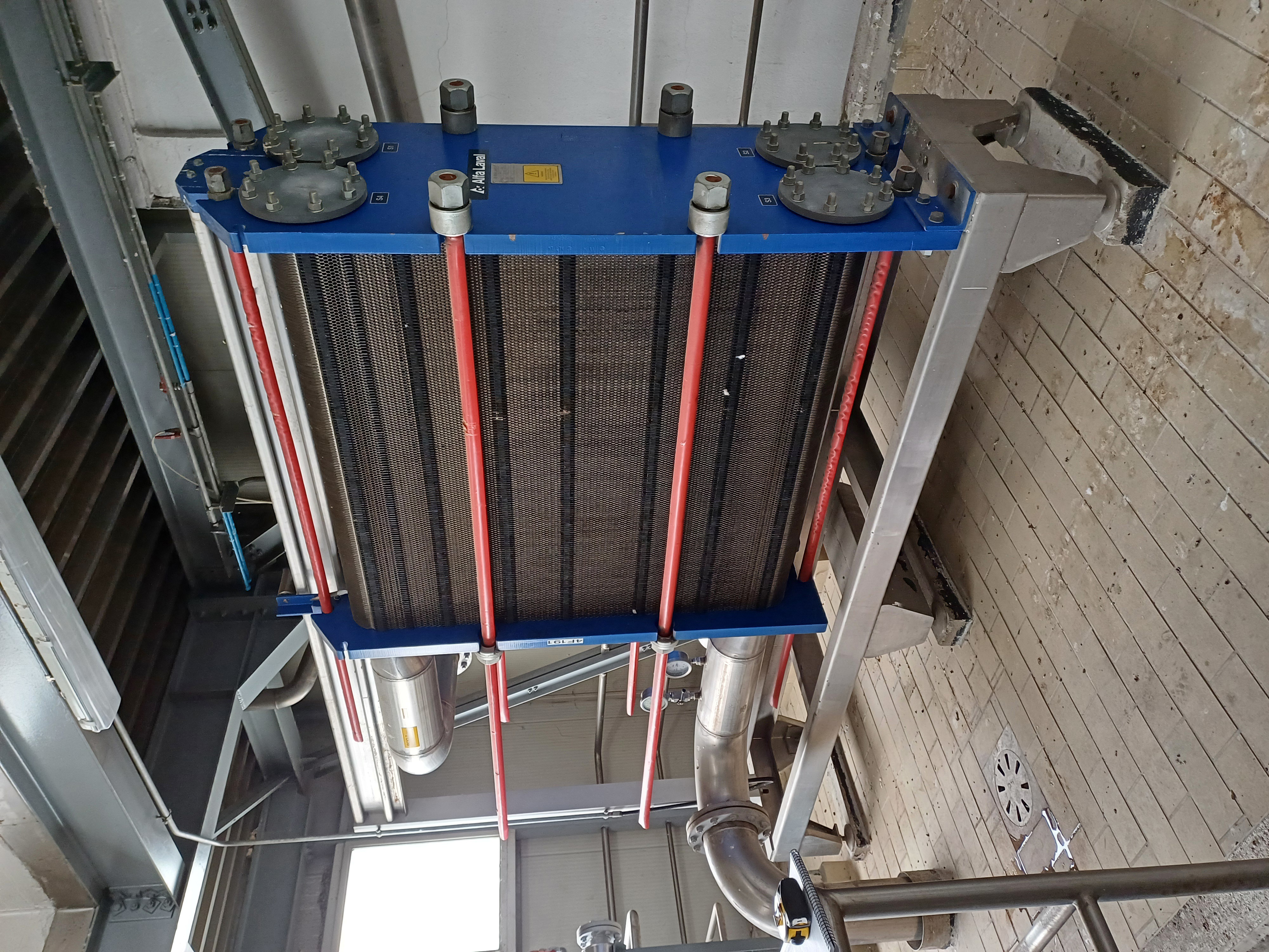  Plate and Frame Heat Exchanger 202.7 m² (2,200 ft²) Stainless Steel 304 For Sale - IPP# 245828