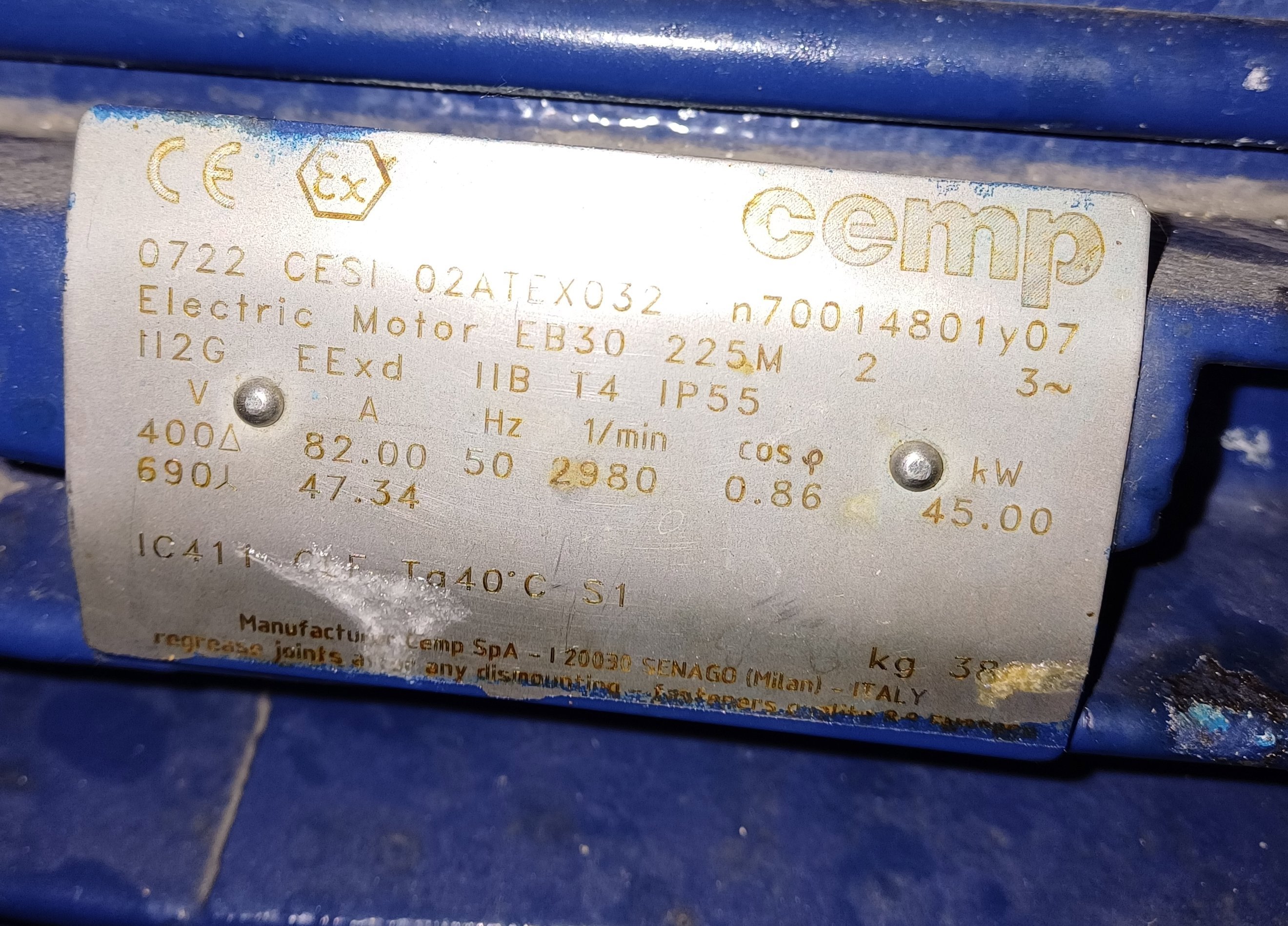  Stainless Steel 304  Homogenizer 20,000 L/h (88.1 GPM) For Sale - IPP# 245833