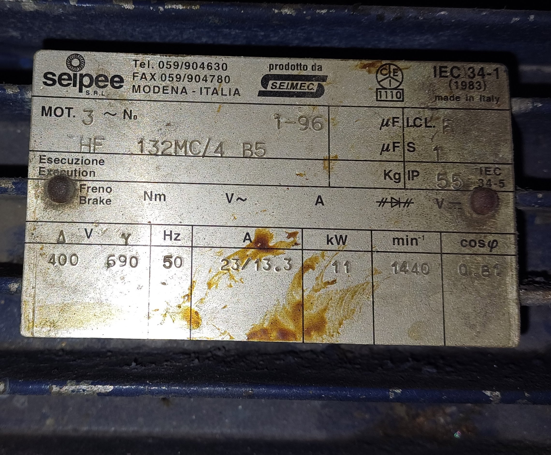  Rotary Pump 78 m3/h (343.4 GPM) Stainless Steel 304 For Sale - IPP# 245837