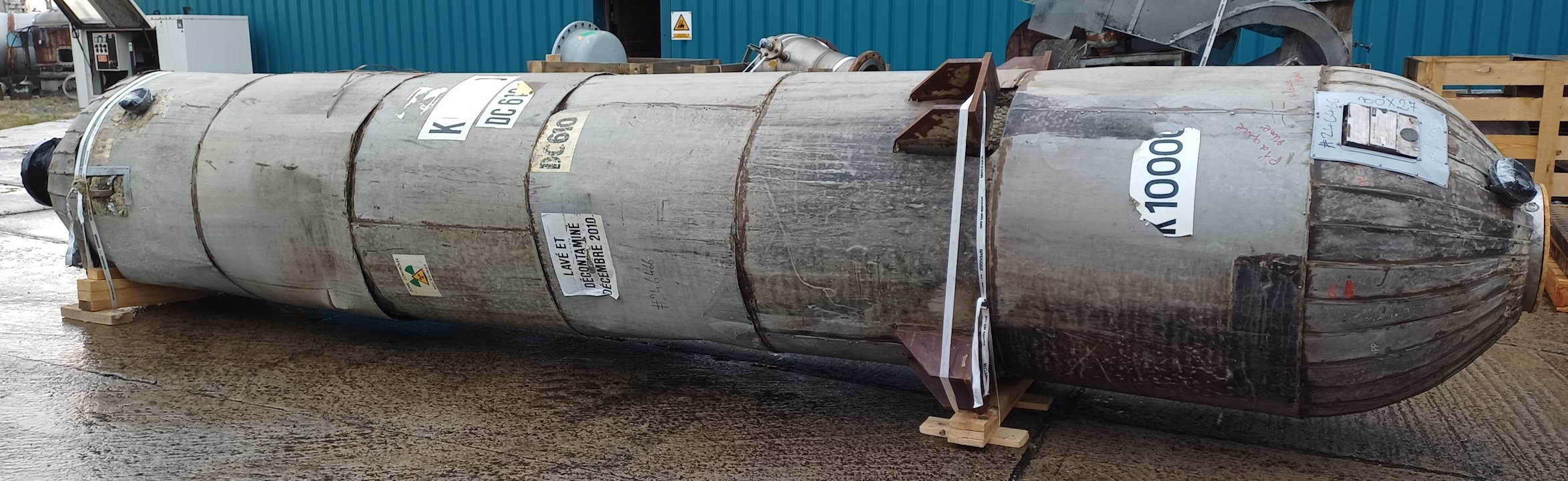 stainless steel 316Ti Buss-SMS-Canzler GmbH Hydrogenation Reactor - IPP# 246466