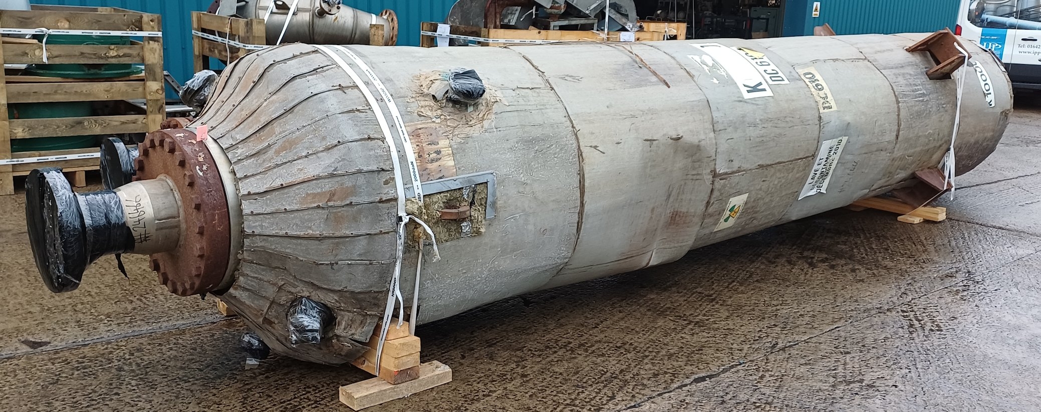 stainless steel 316Ti Buss-SMS-Canzler GmbH Hydrogenation Reactor - IPP# 246466