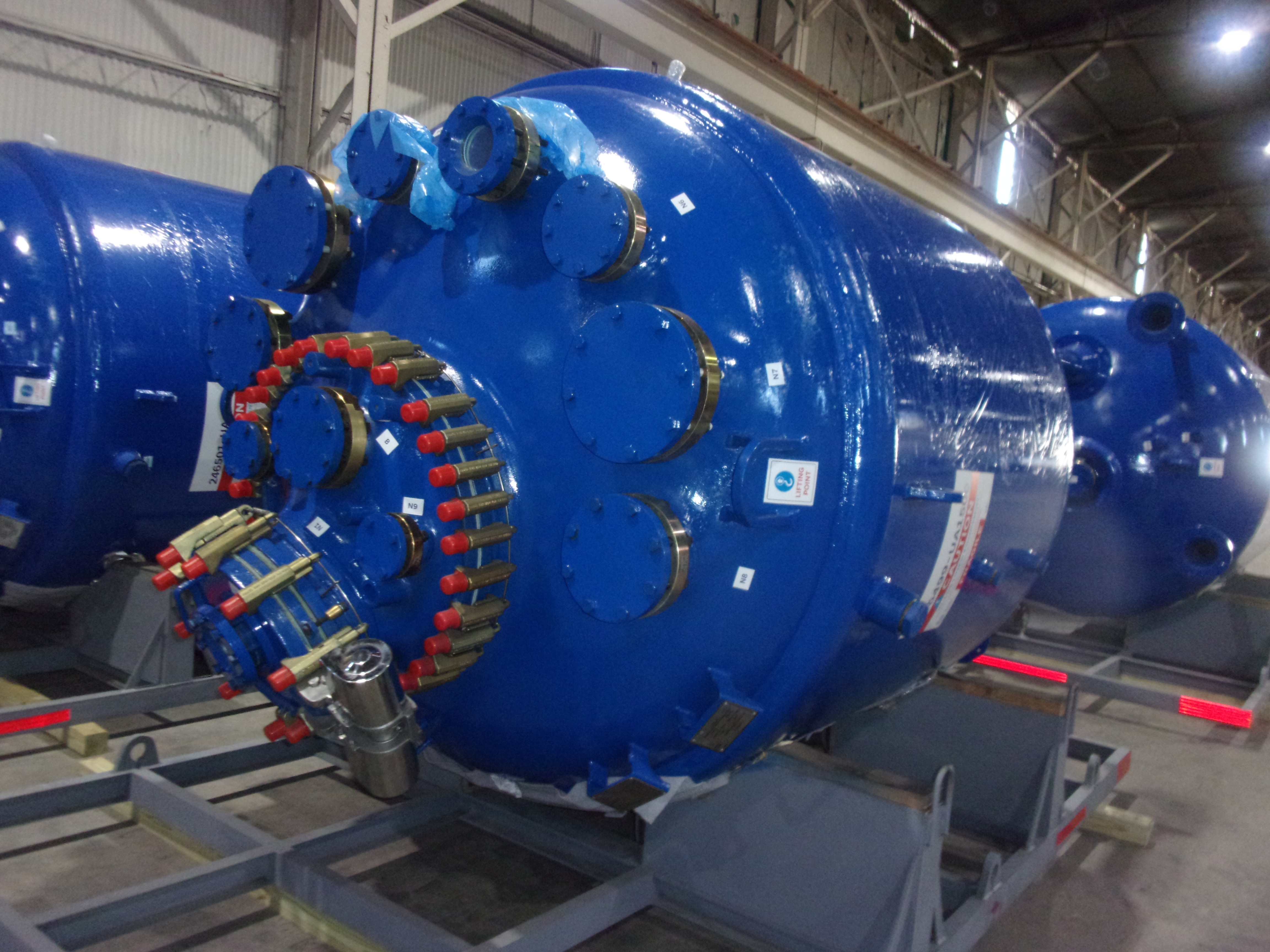 New Glasslined UGE UA-1500 Batch Type Body Only Reactor - IPP# 246499