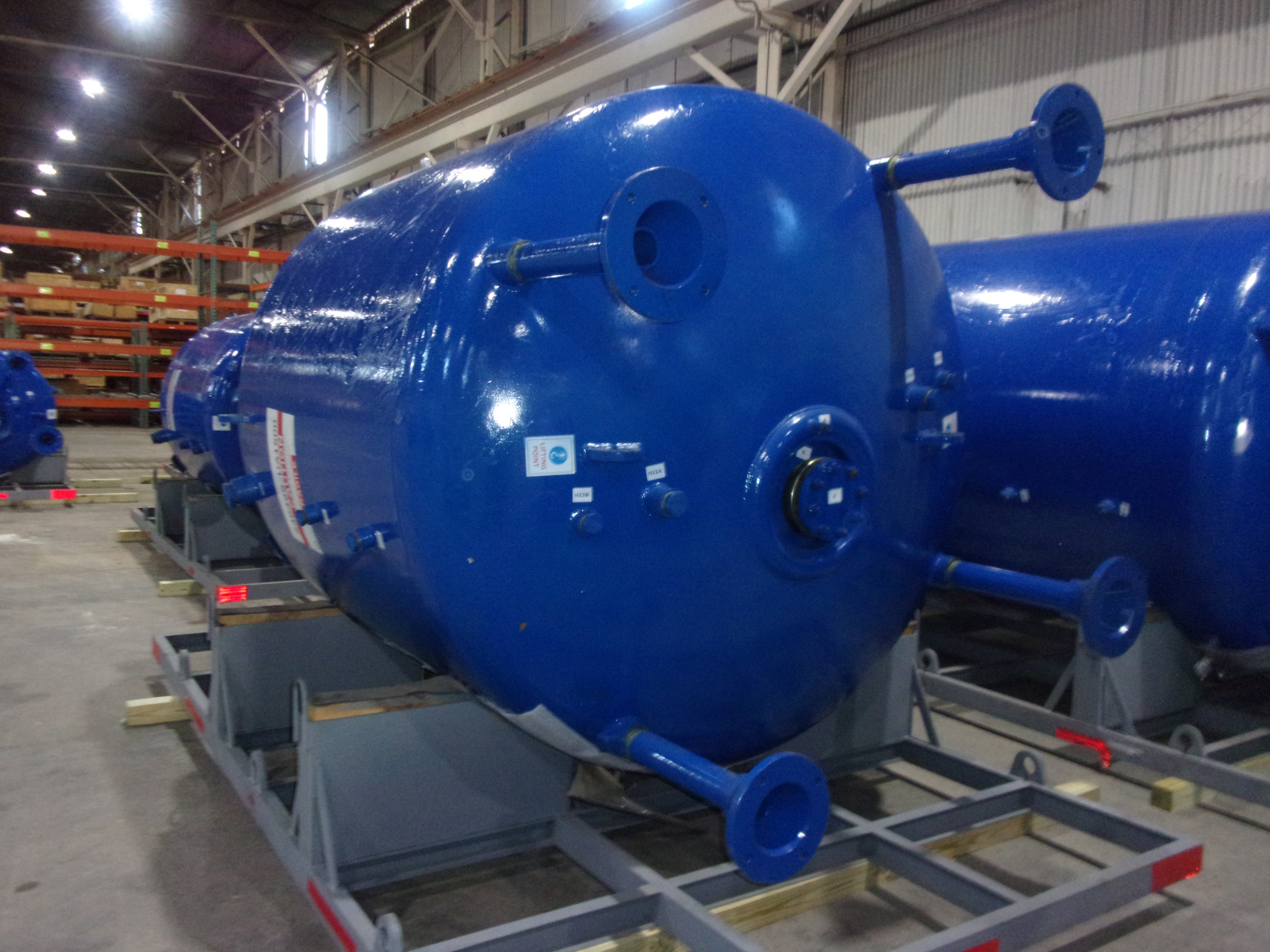 New Glasslined UGE UA-1500 Batch Type Body Only Reactor - IPP# 246499