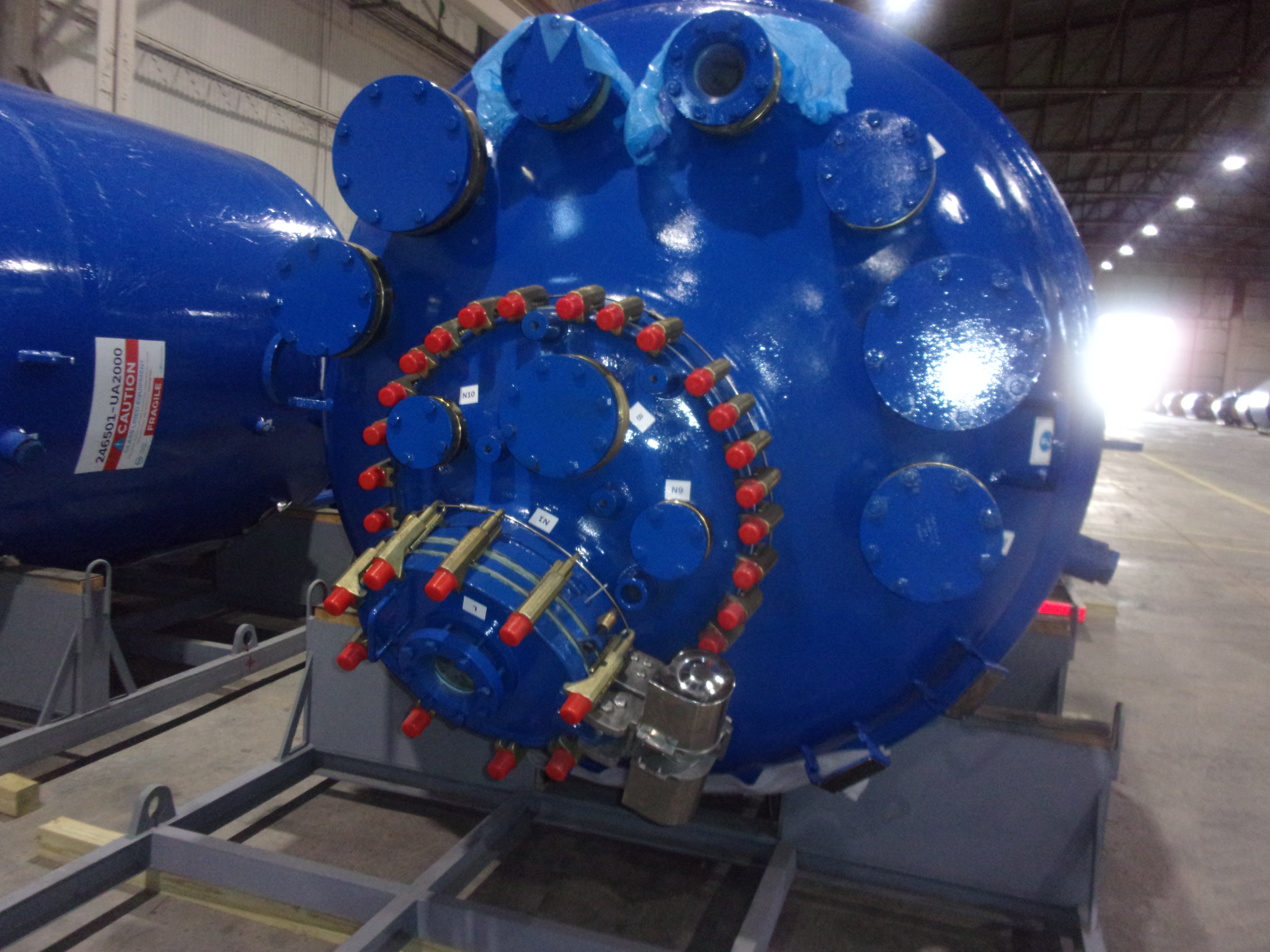 New Glasslined UGE UA-1500 Batch Type Body Only Reactor - IPP# 246499