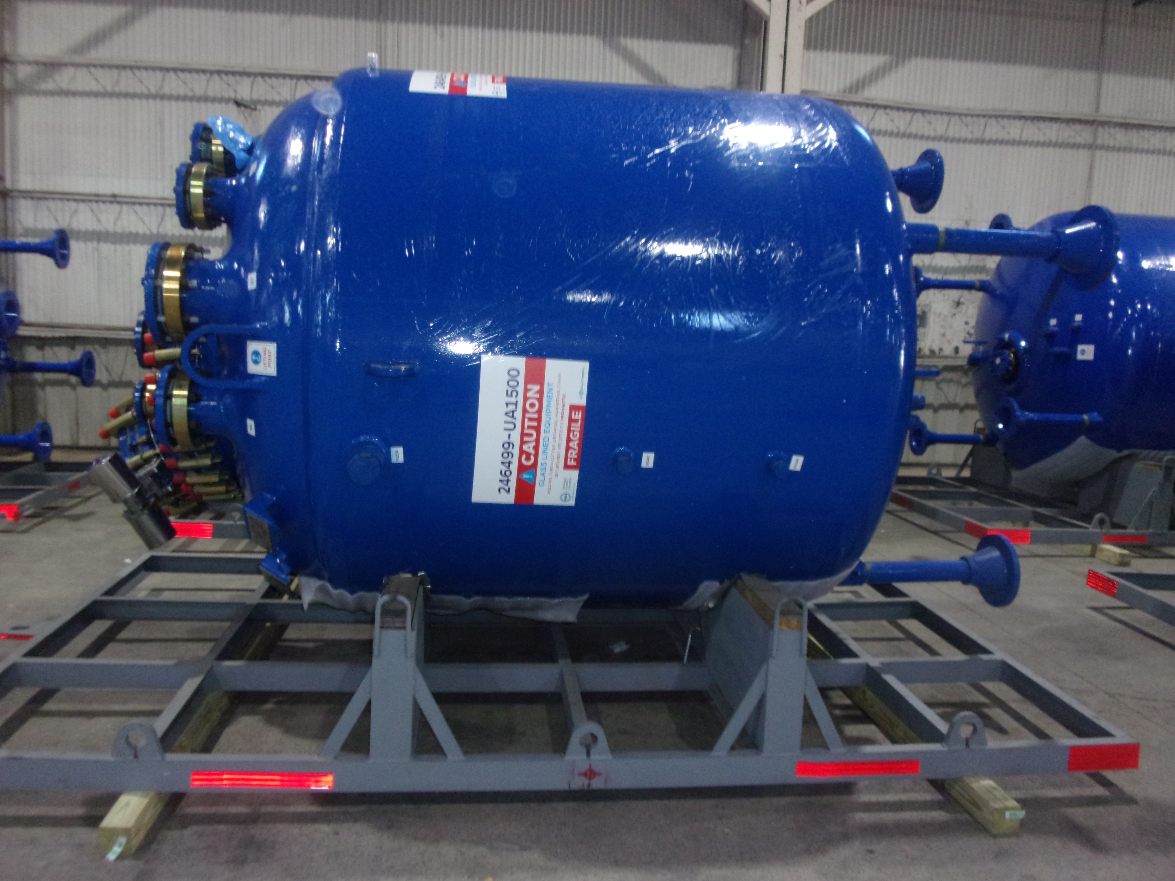 New Glasslined UGE UA-1500 Batch Type Body Only Reactor - IPP# 246499