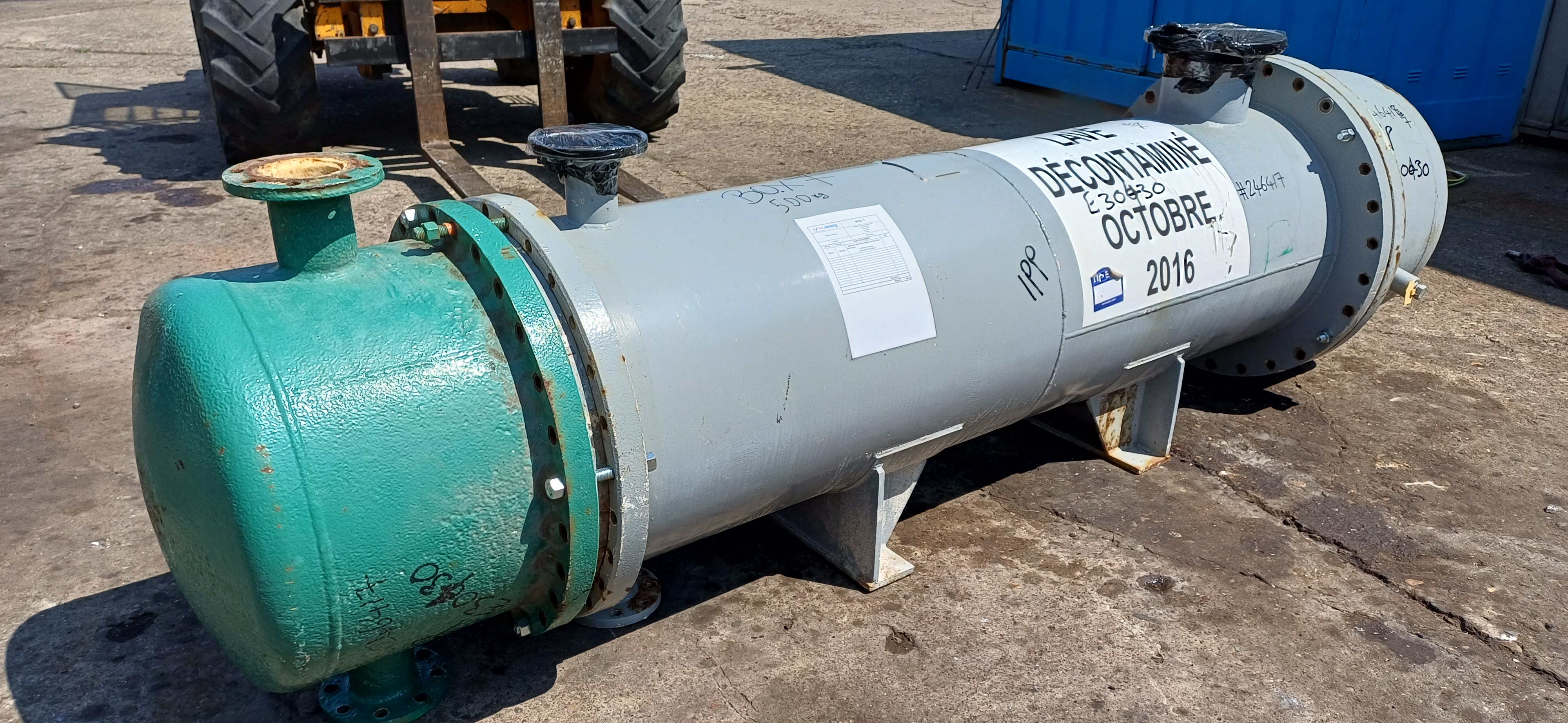 Stainless Steel 316 Ponticelli Shell and Tube Heat Exchanger - IPP# 246417