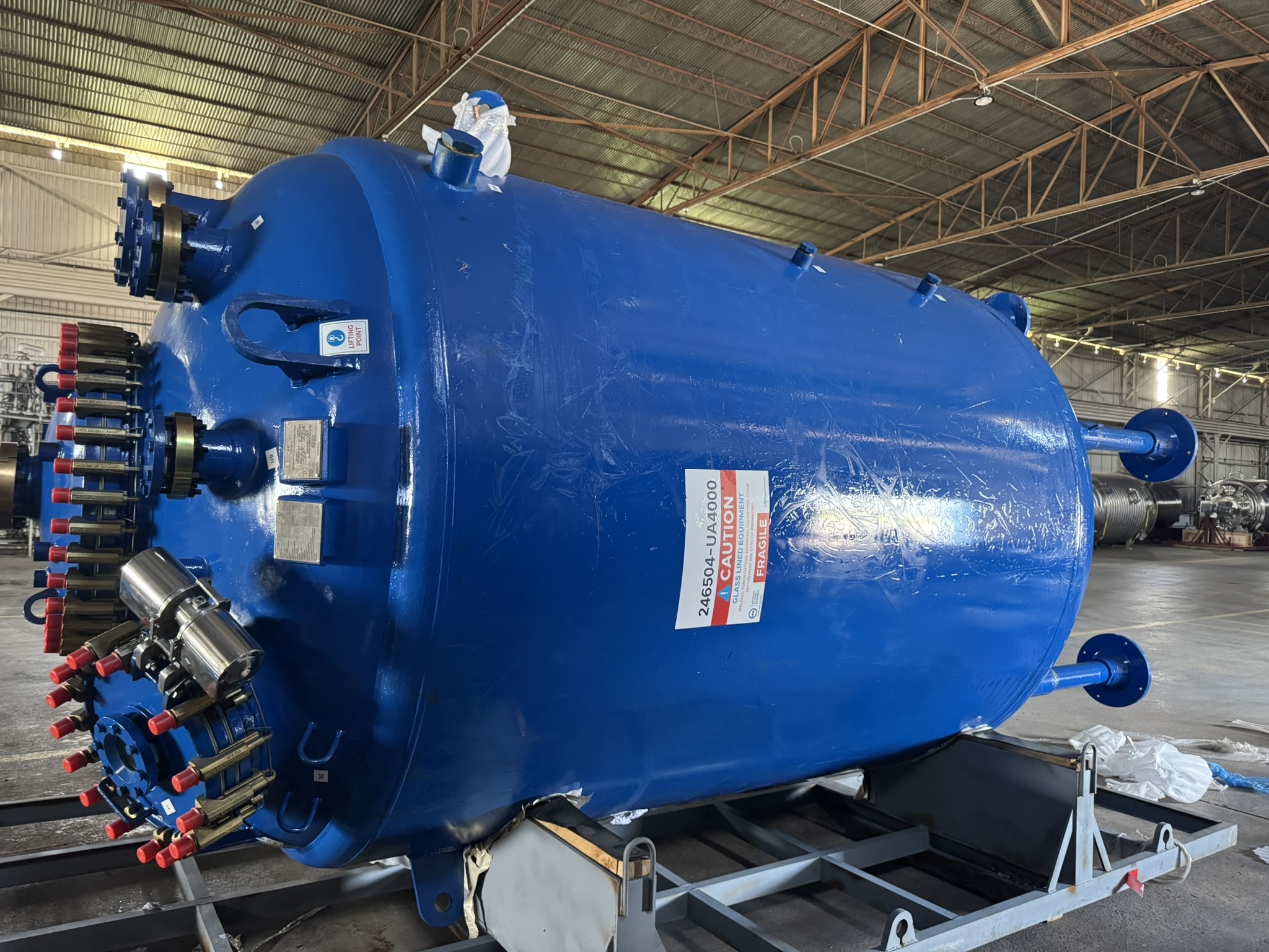 New Glasslined UGE UA-4000 Batch Type Body Only Reactor - IPP# 246504