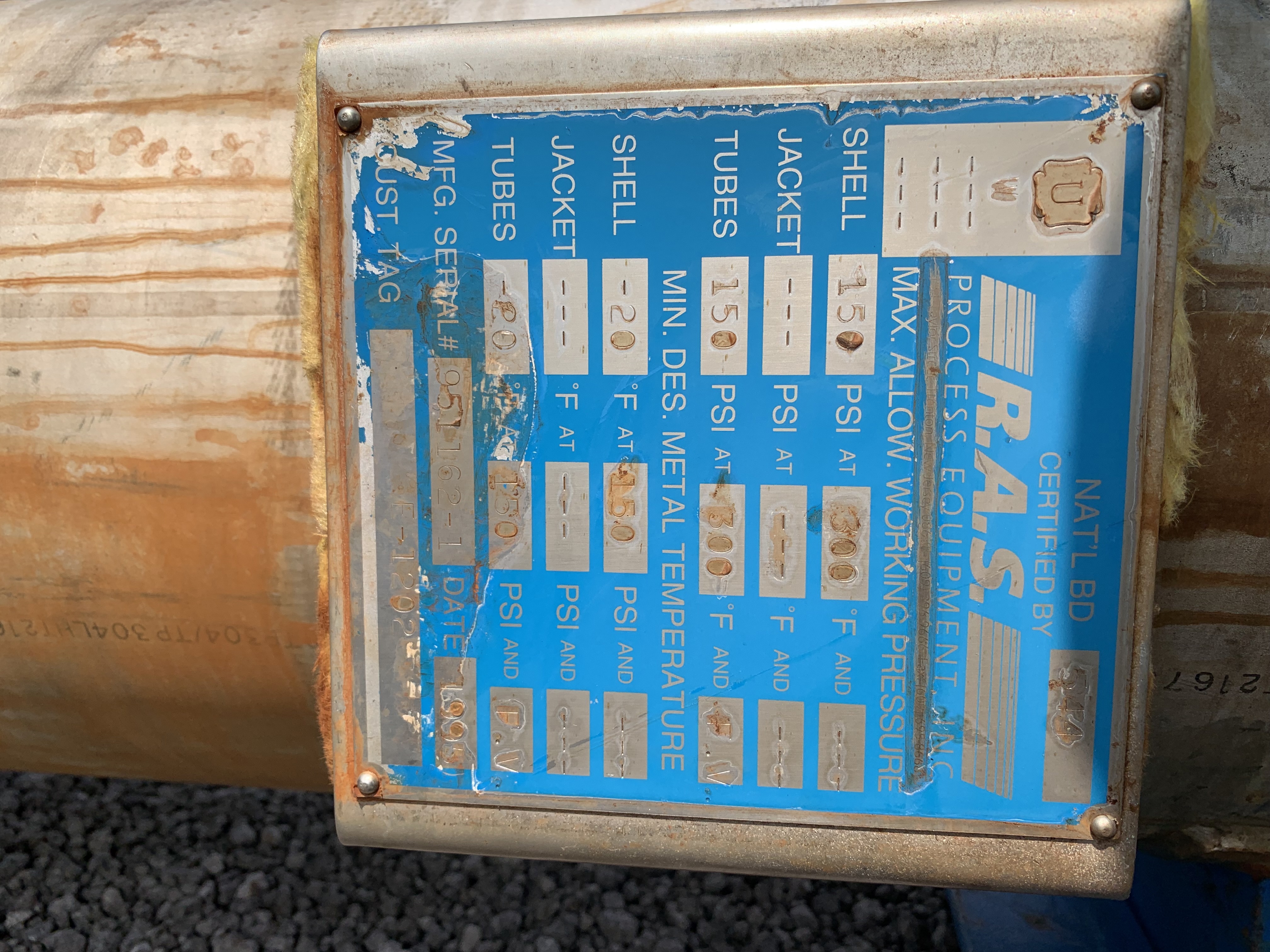 Stainless Steel 304 Shell and Tube Heat Exchanger - IPP# 246693