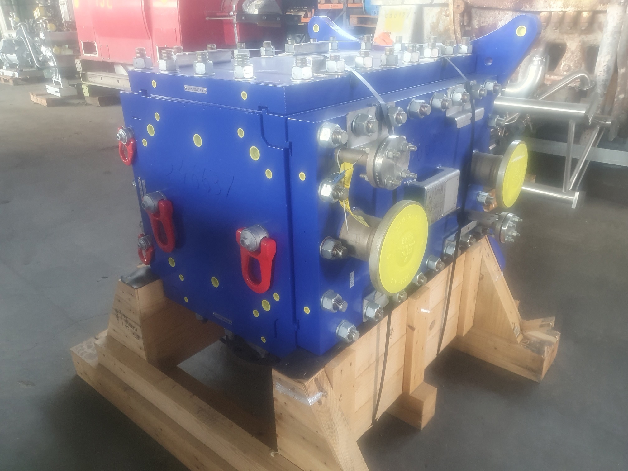 Unused Stainless Steel 316L Alfa Laval CPX50-V-150 Pls Welded Plate Heat Exchanger - IPP# 246637