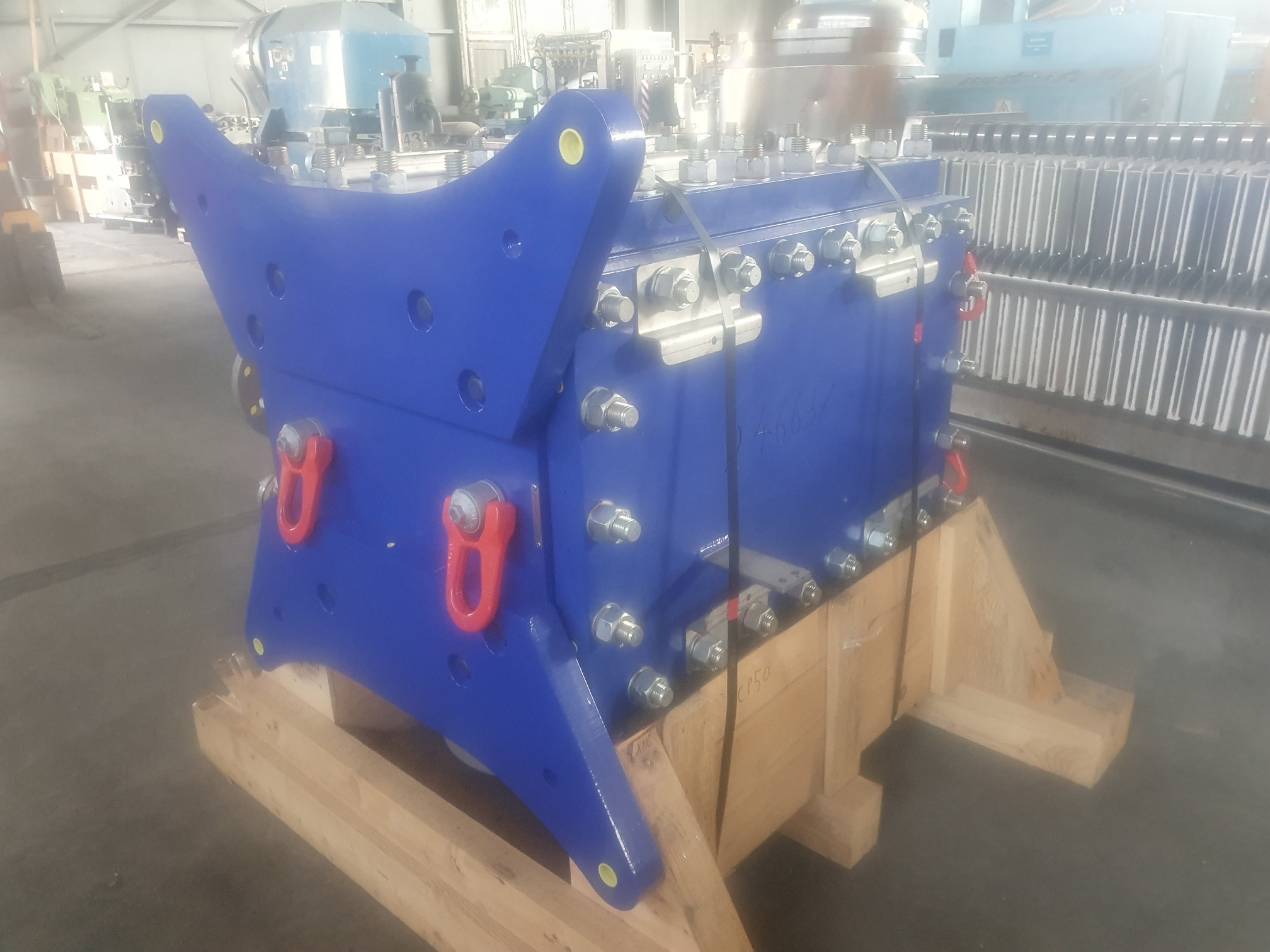 Unused Stainless Steel 316L Alfa Laval CPX50-V-150 Pls Welded Plate Heat Exchanger - IPP# 246637
