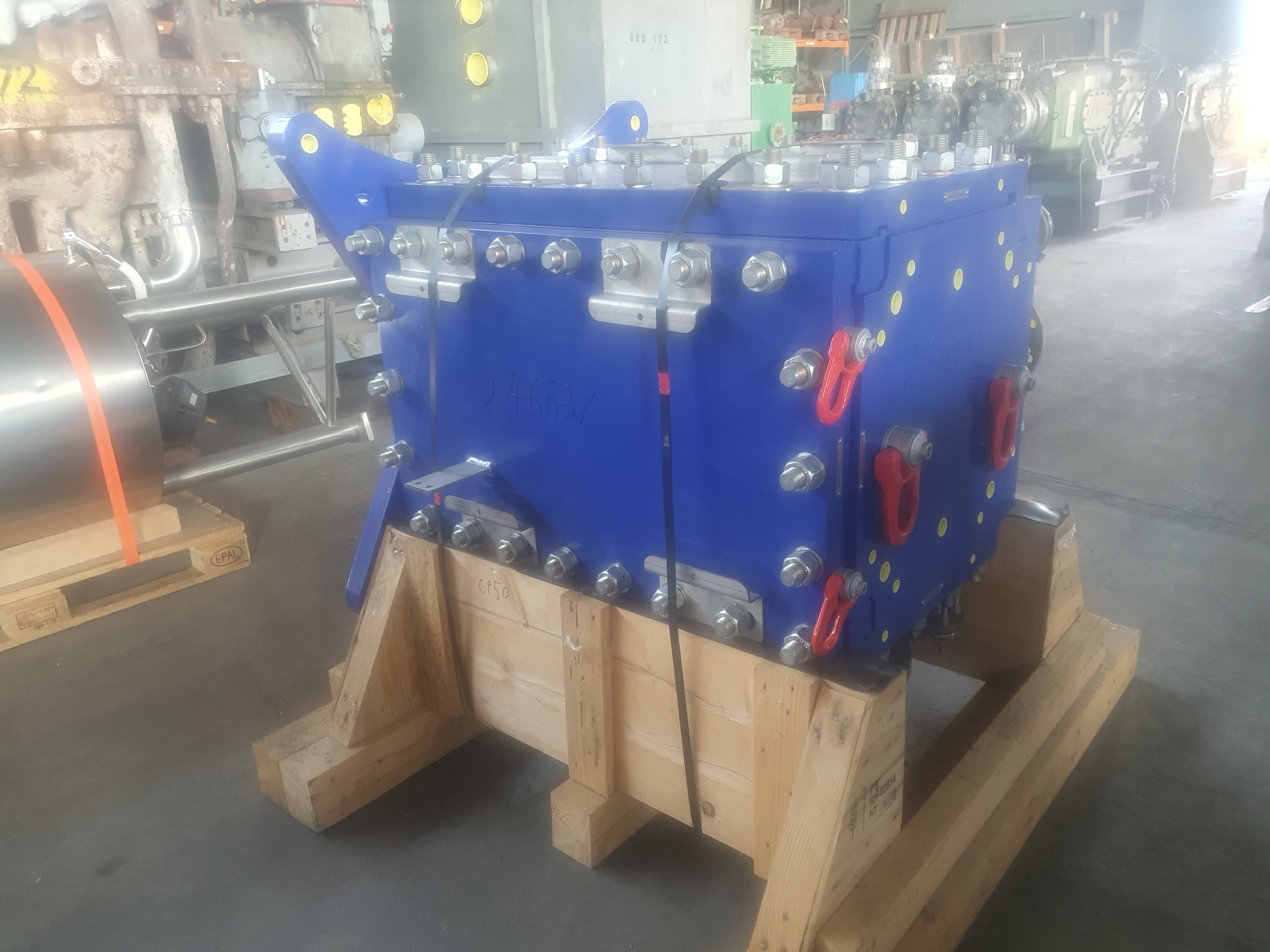 Unused Stainless Steel 316L Alfa Laval CPX50-V-150 Pls Welded Plate Heat Exchanger - IPP# 246637