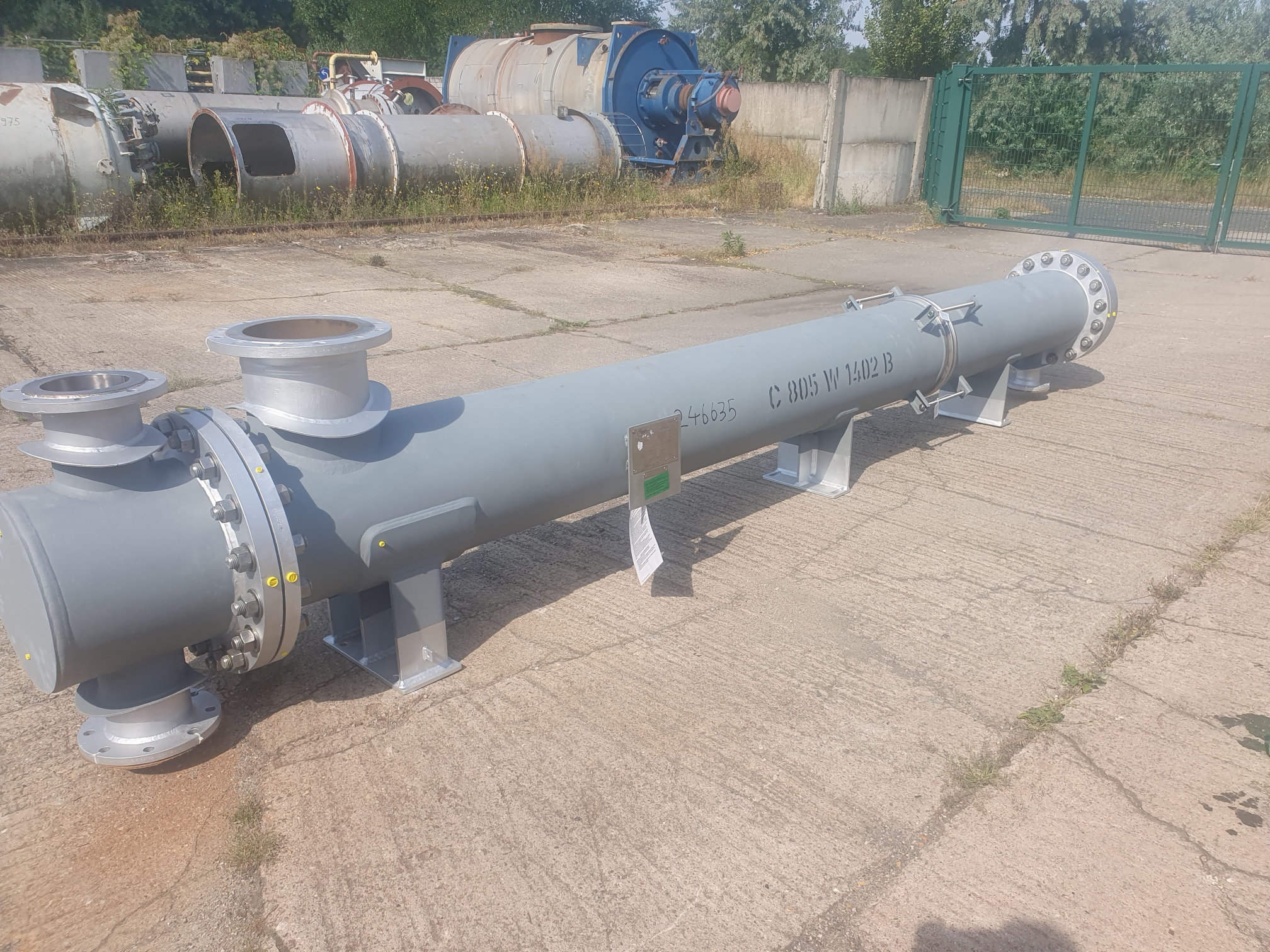 Unused Tantalum Tantec Shell and Tube Heat Exchanger - IPP# 246635