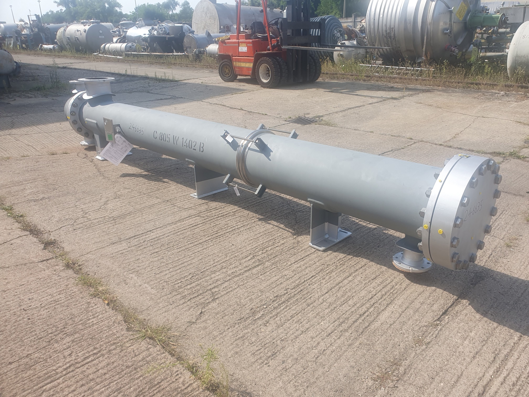 Unused Tantalum Tantec Shell and Tube Heat Exchanger - IPP# 246635